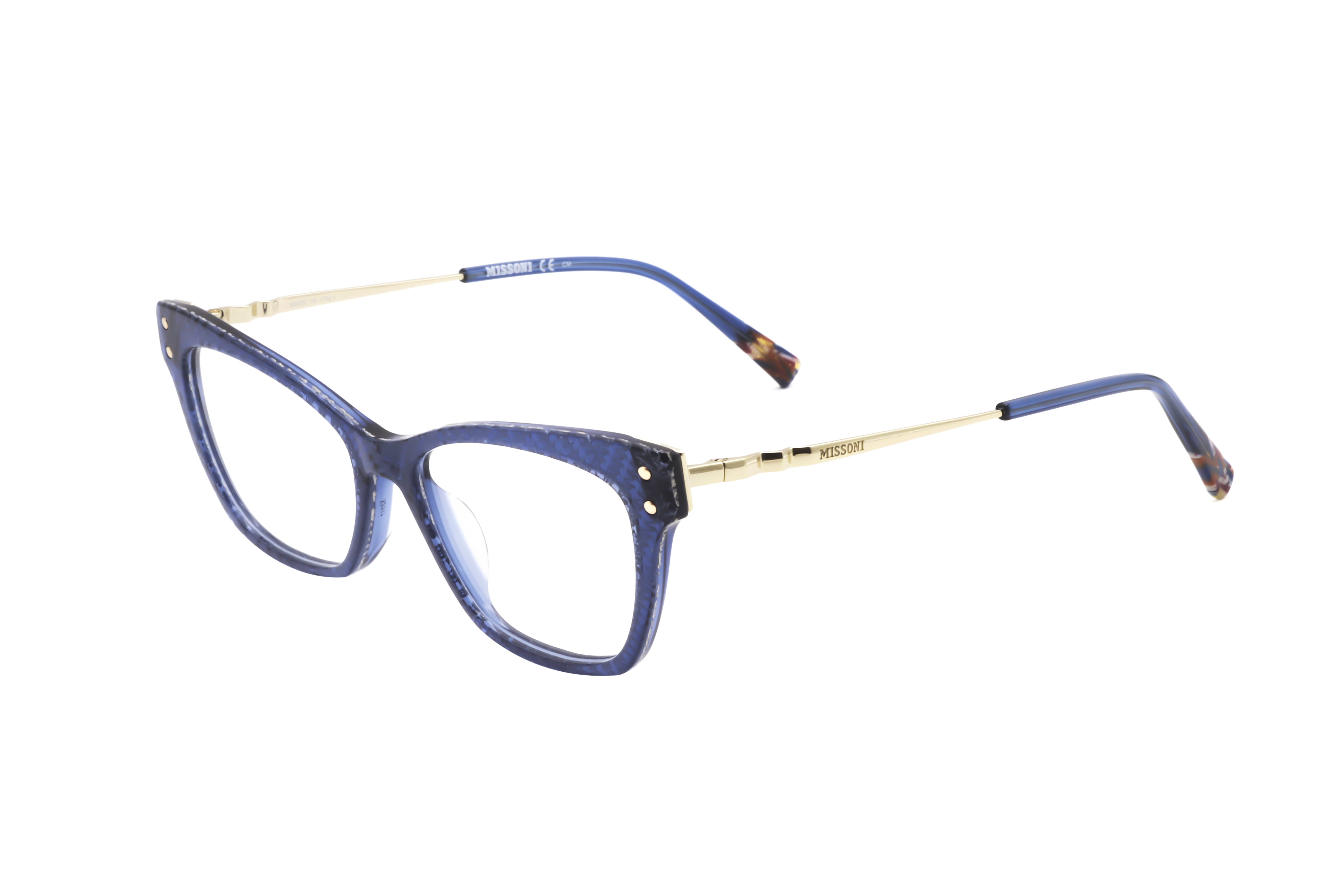 Preloved - Missoni MIS0045PJP52 Blue Acetate Eyeglasses — Blue by Preloved - Missoni