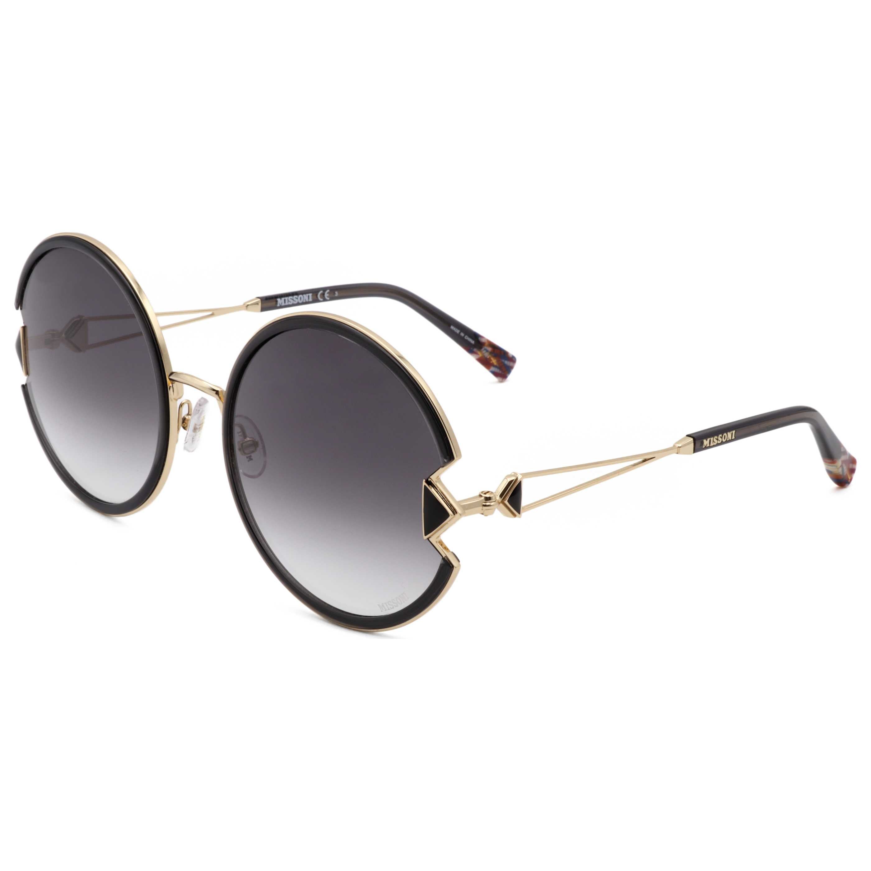 Preloved - Missoni MIS0074SRHL59 Round Gradient Lens Sunglasses — Gold by Preloved - Missoni