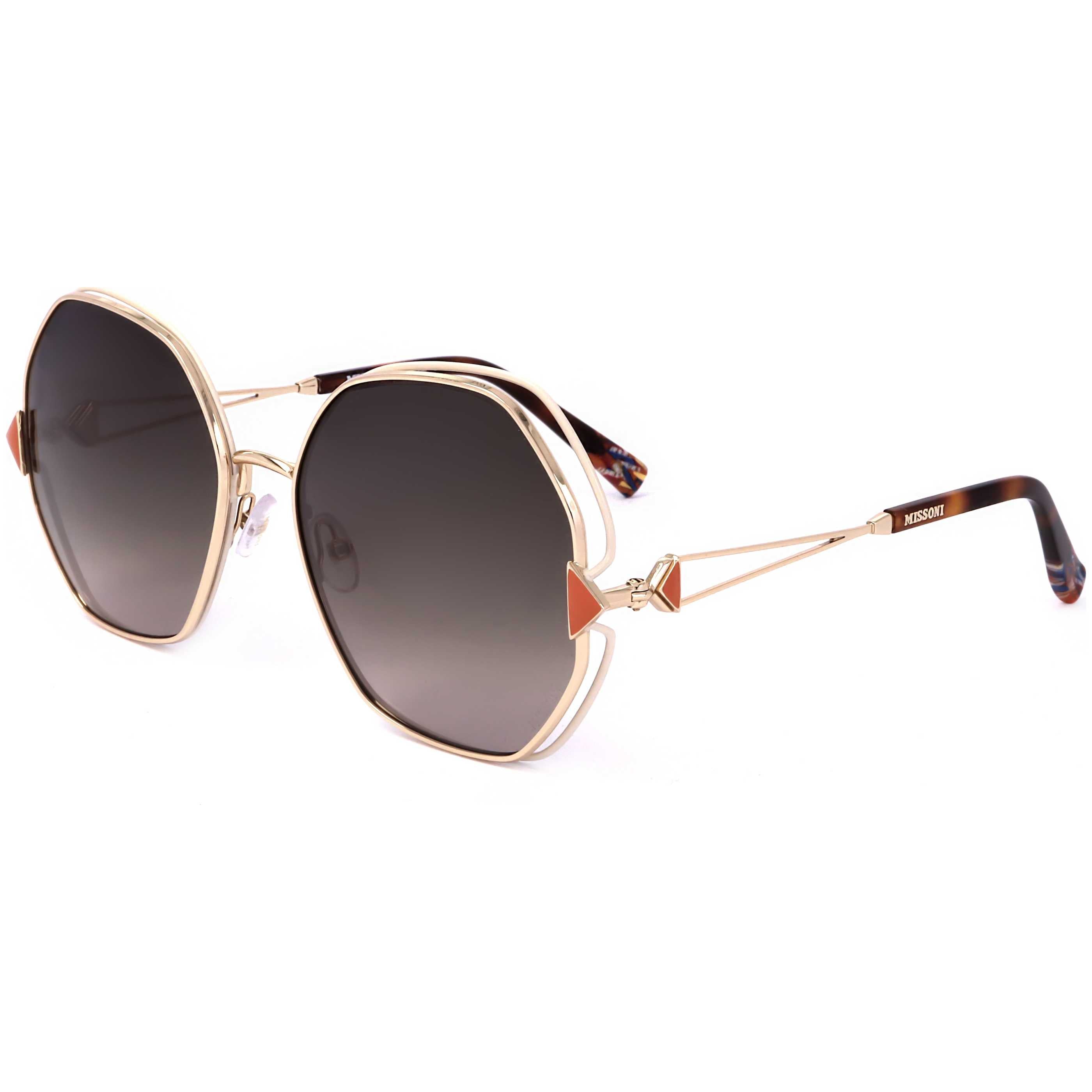 Preloved - Missoni MIS0075SY3R59 Gold-Tone Round Sunglasses — Gold by Preloved - Missoni