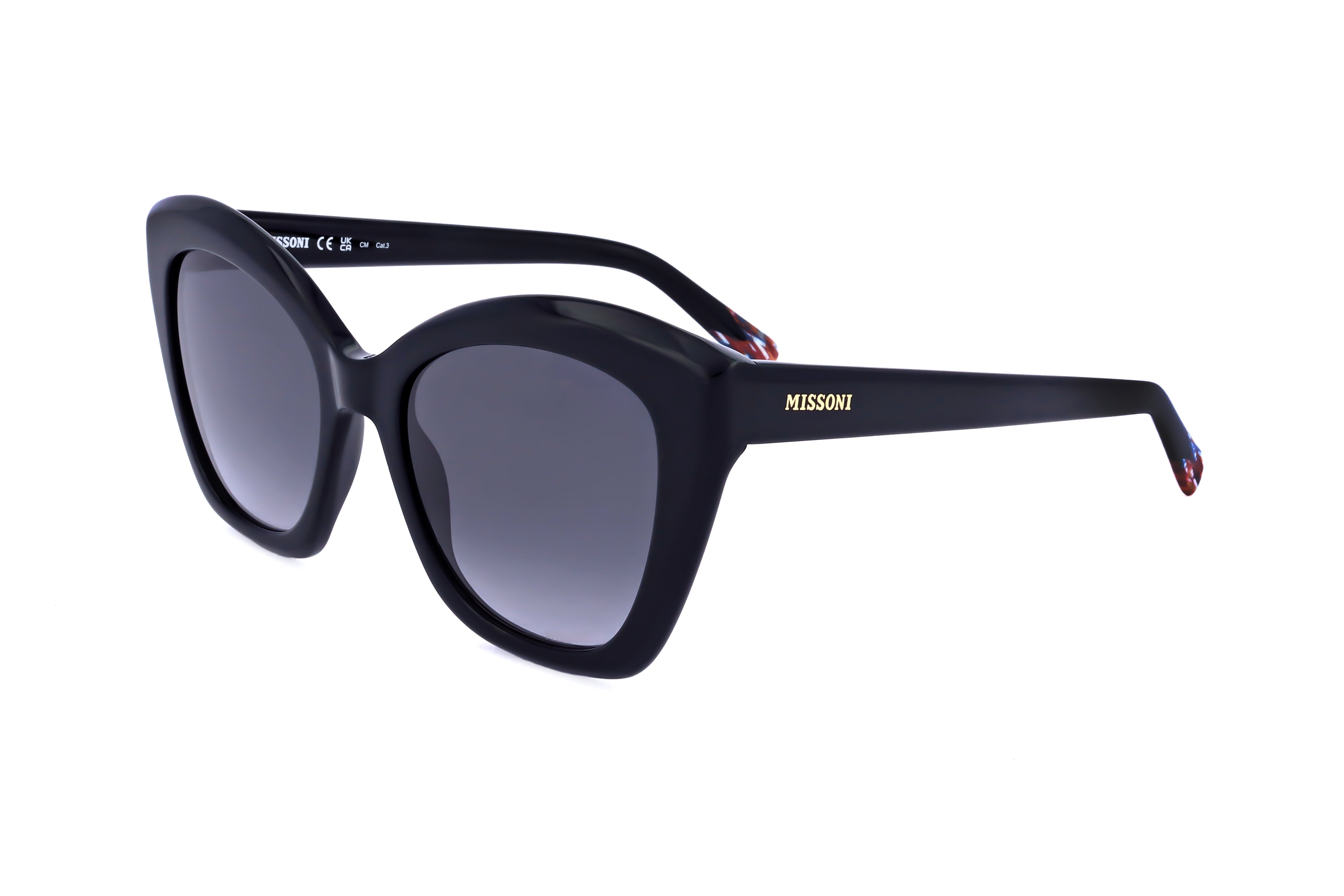 Preloved - Missoni MIS0112S80754 Cat-Eye Sunglasses — Black by Preloved - Missoni