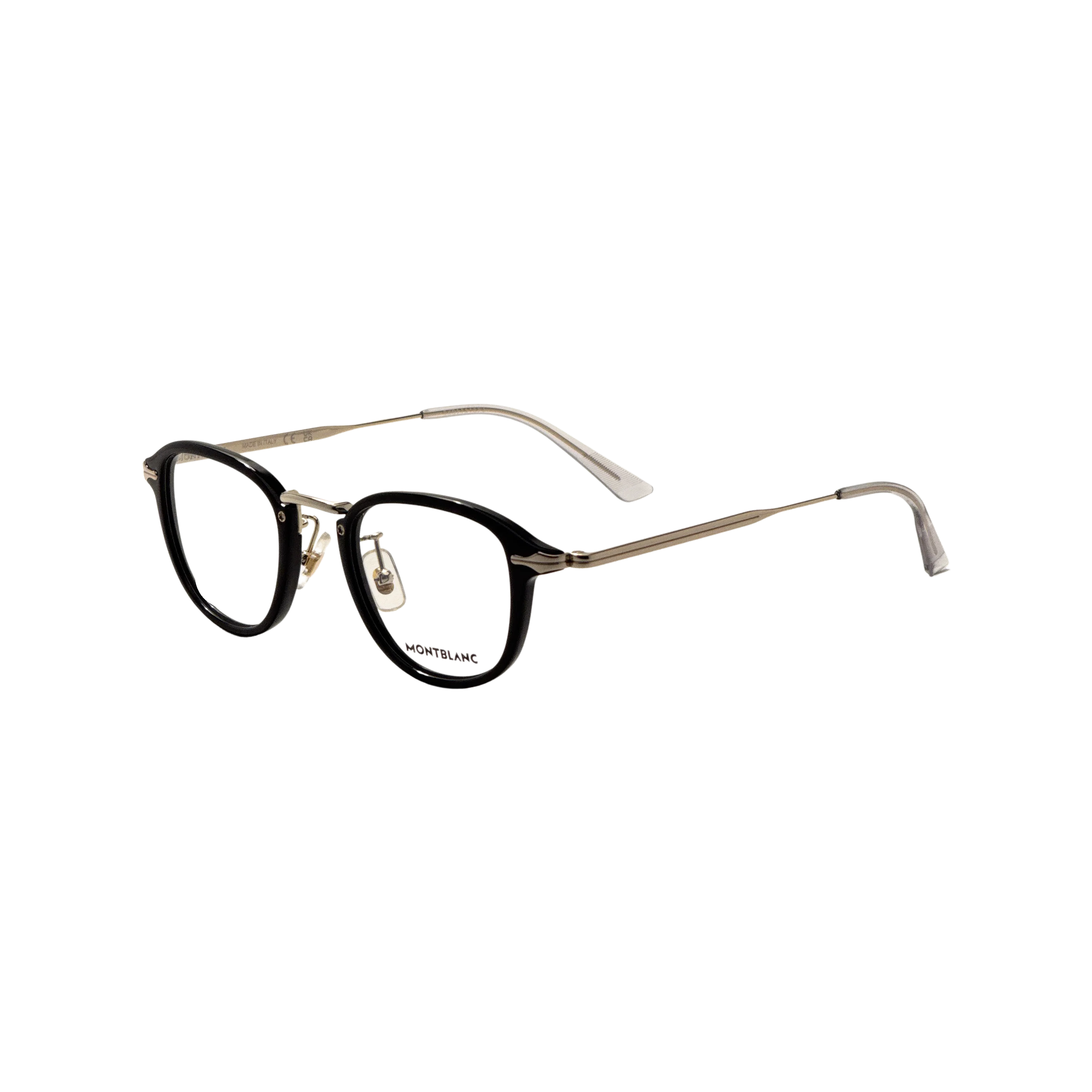 Preloved - Montblanc MB0336O00148 Metal and Acetate Eyeglasses — Black by Preloved - Montblanc