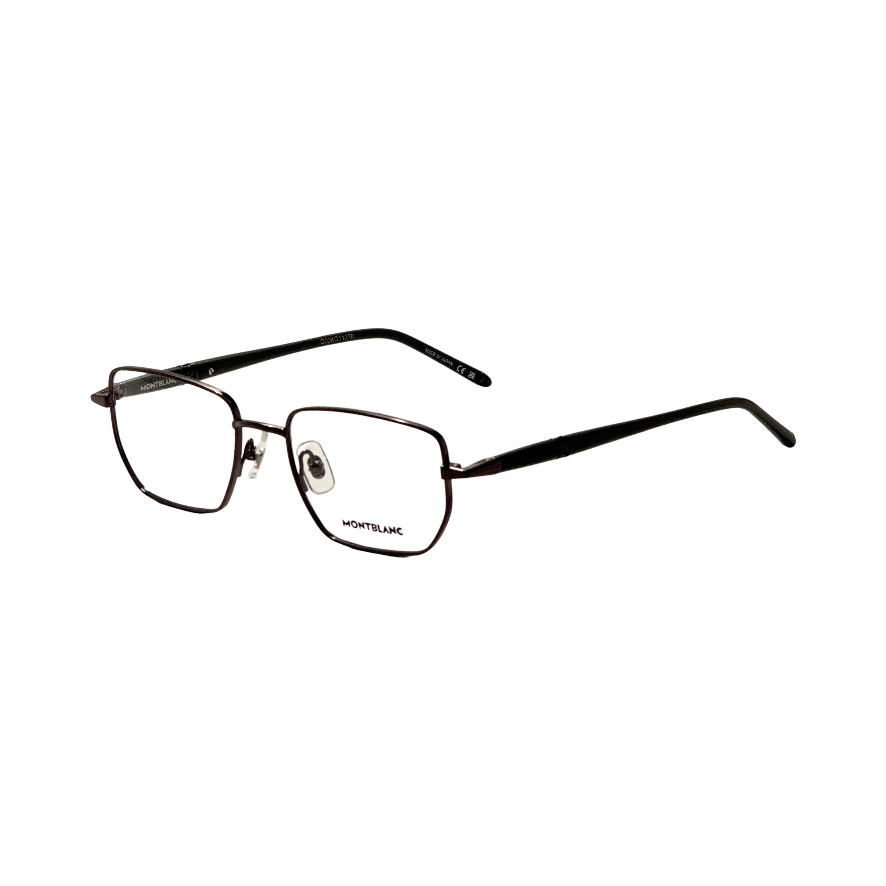 Preloved - Montblanc MB0347O00654 Square Metal Frame Eyeglasses — Gray by Preloved - Montblanc
