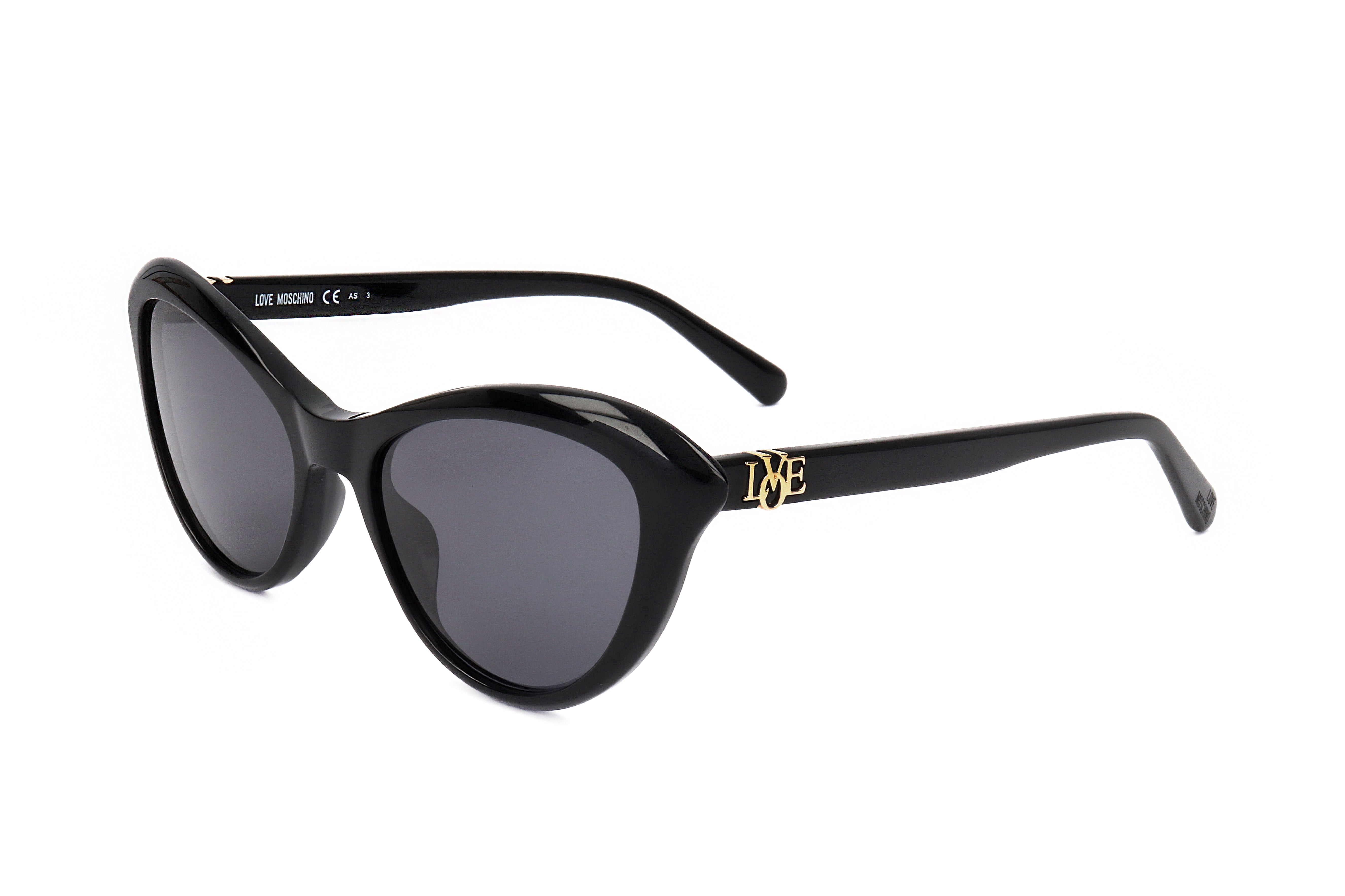 Preloved - Moschino MOL015S0807IR Sunglasses — Black by Preloved - Moschino