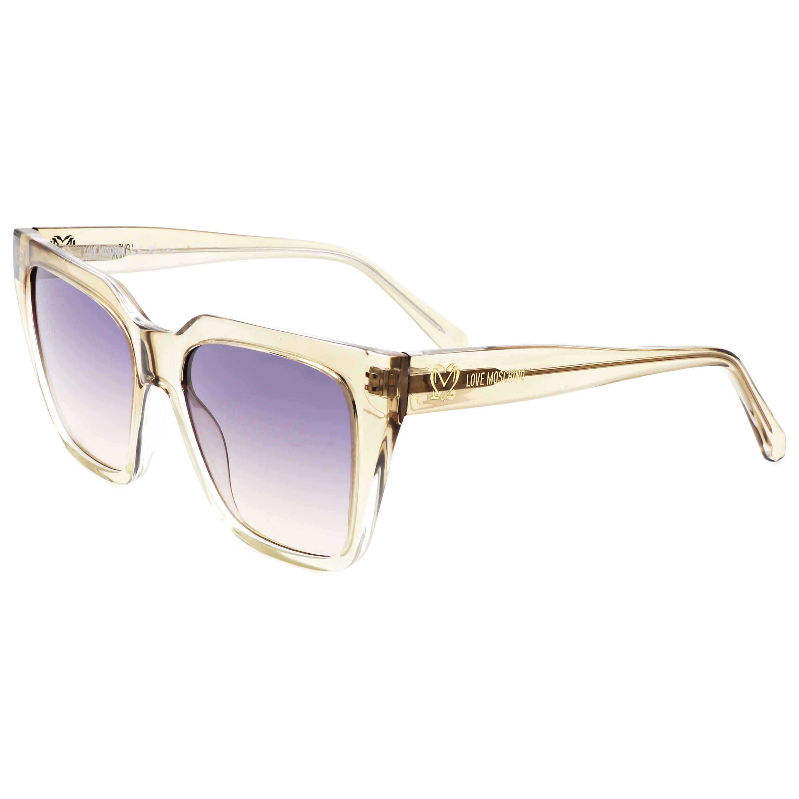 Preloved - Moschino MOL065S010AFF Sunglasses — Beige by Preloved - Moschino