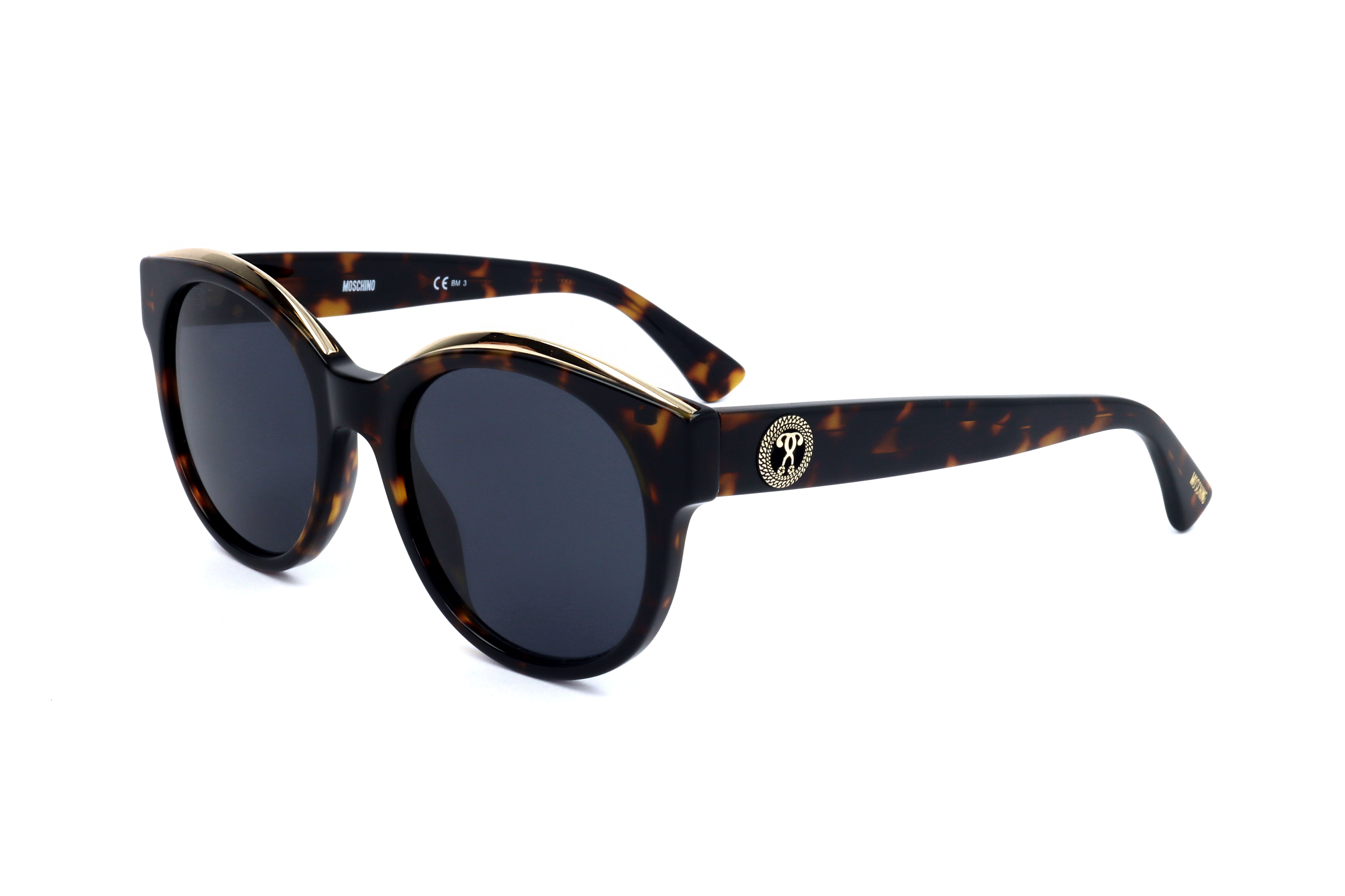 Preloved - Moschino MOS033S08652 Sunglasses — Tortoiseshell by Preloved - Moschino