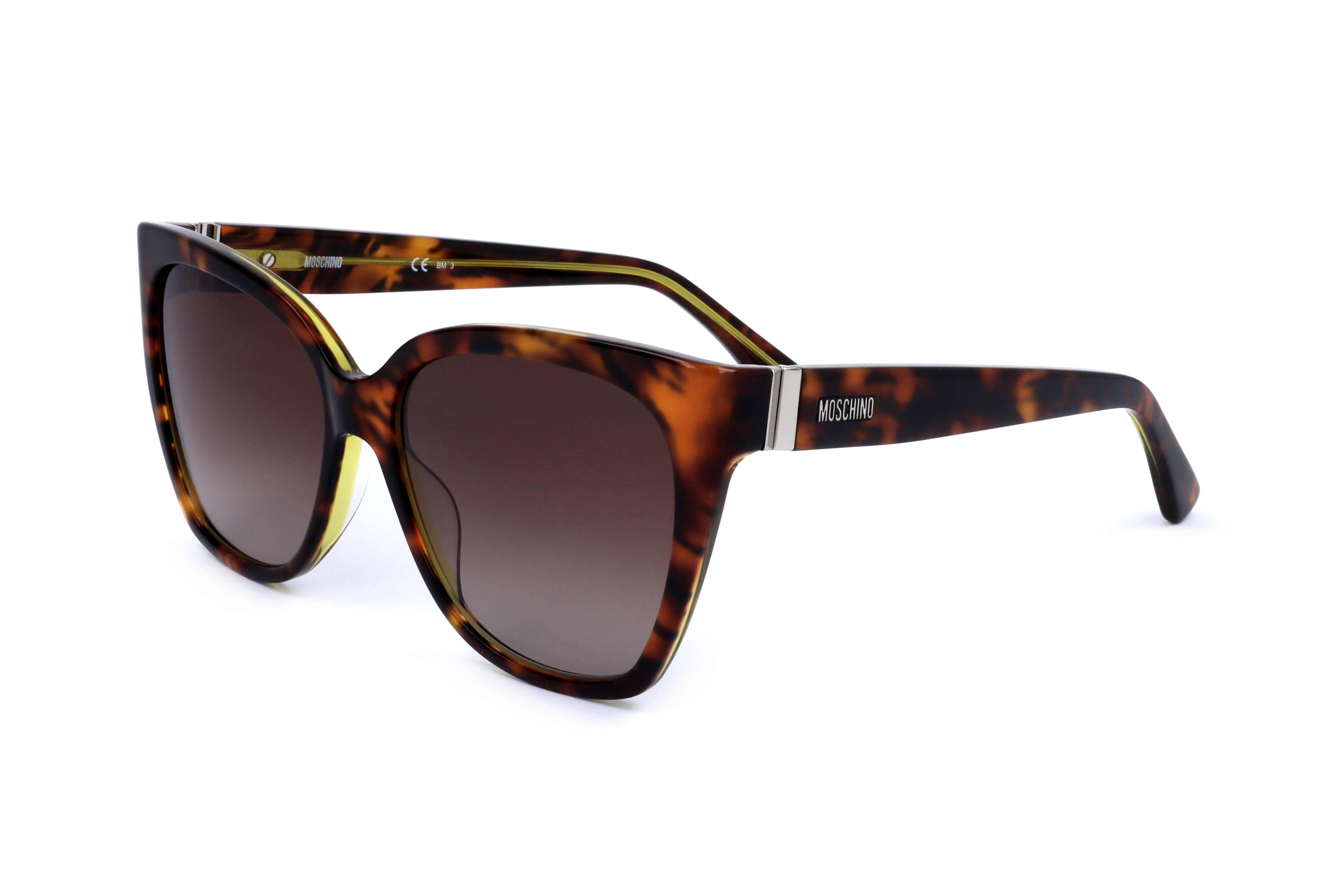 Preloved - Moschino MOS066SJV55 Sunglasses — Brown by Preloved - Moschino