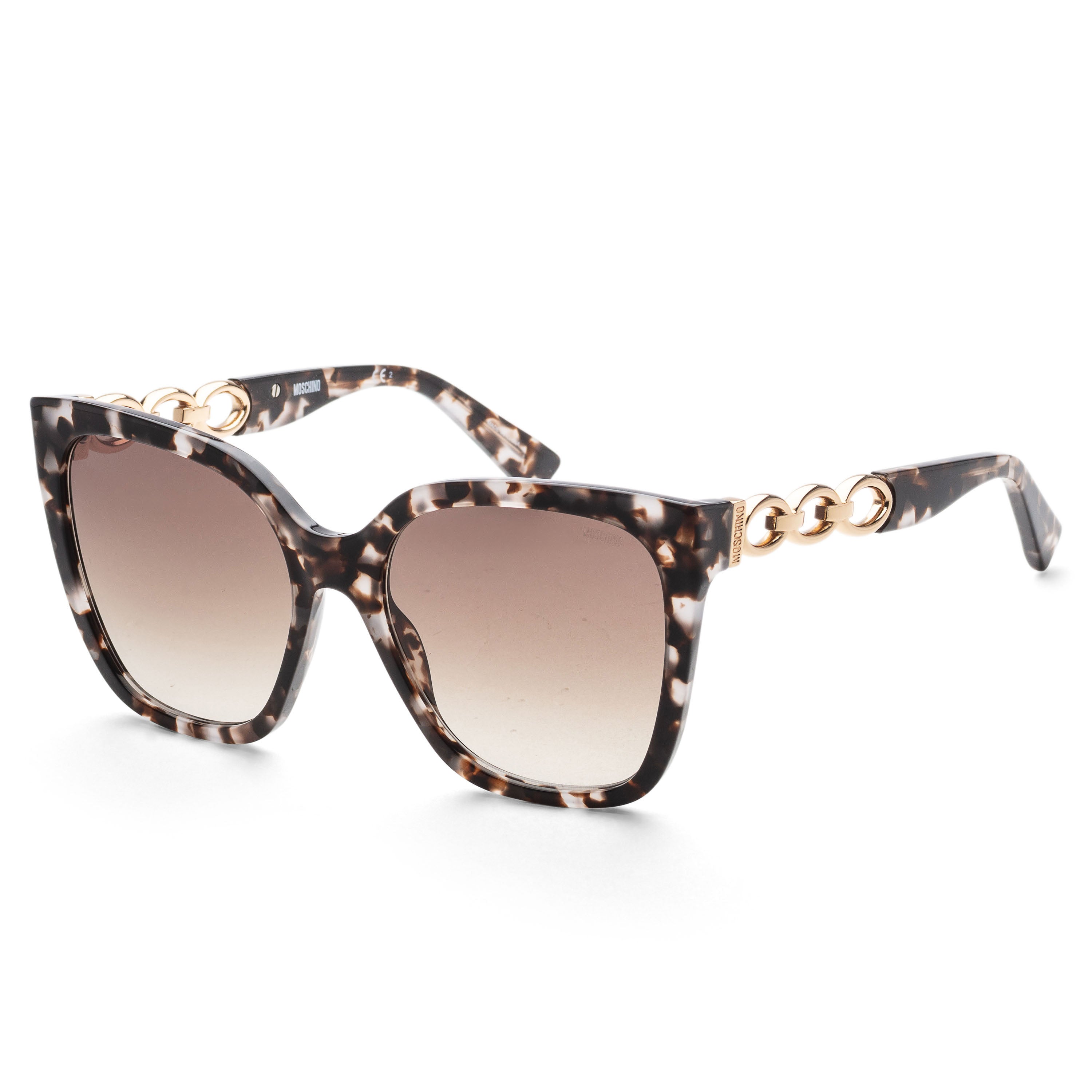 Preloved - Moschino MOS098SHT855 Sunglasses — Brown by Preloved - Moschino