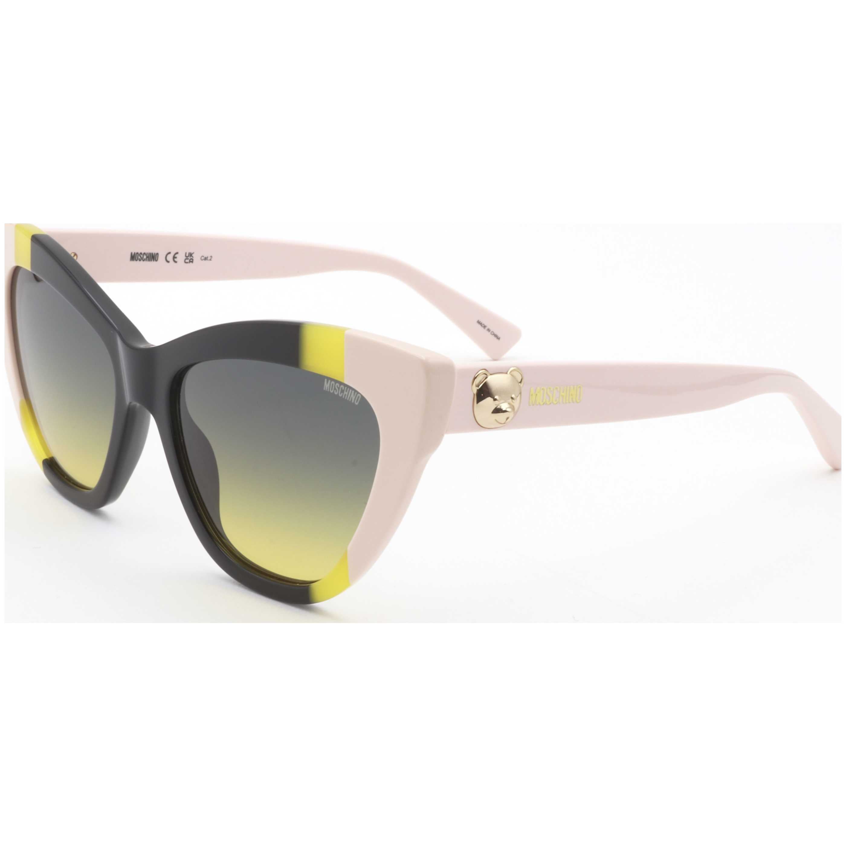 Preloved - Moschino MOS122S71C54 Sunglasses — Black by Preloved - Moschino