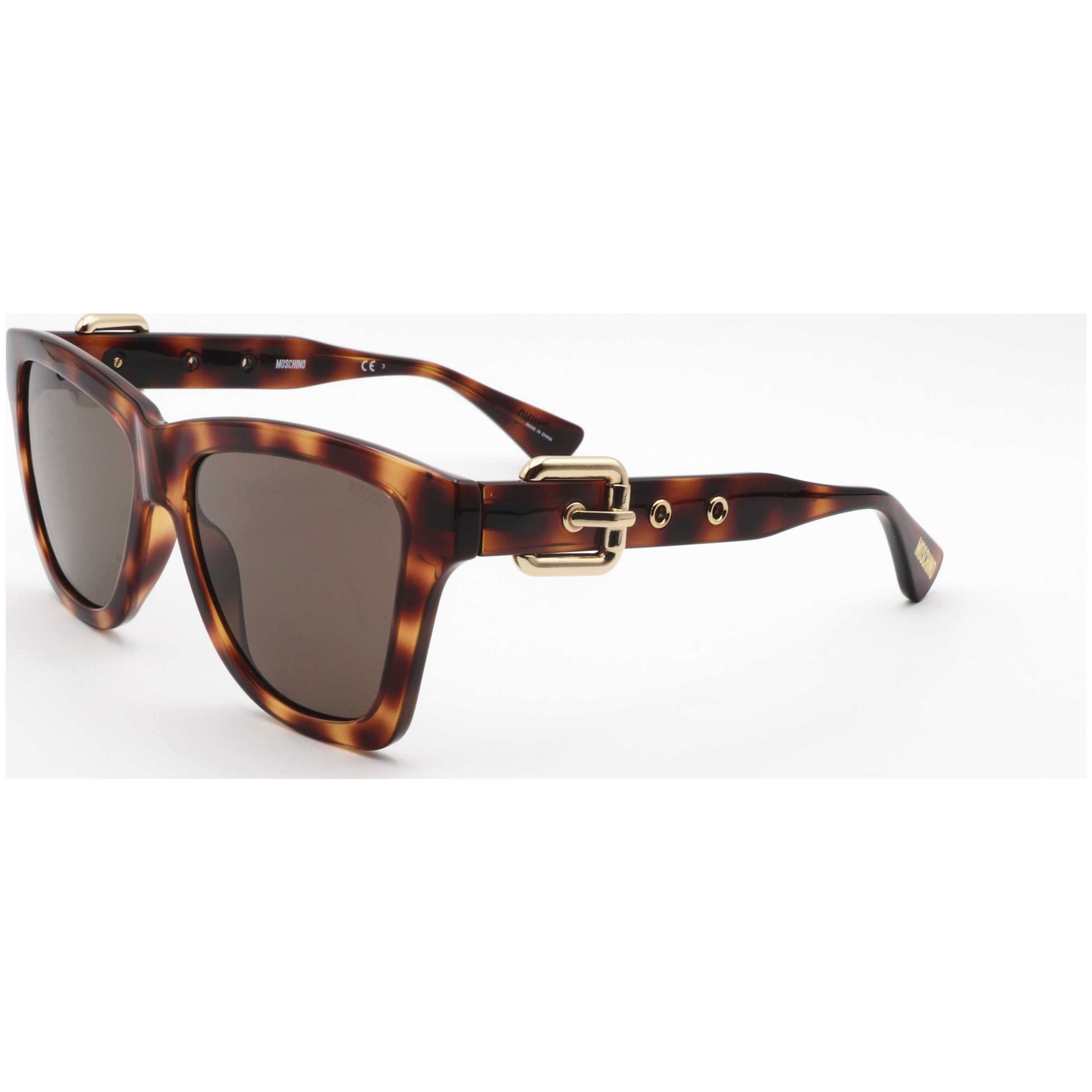 Preloved - Moschino MOS131S08654 Sunglasses — Brown by Preloved - Moschino