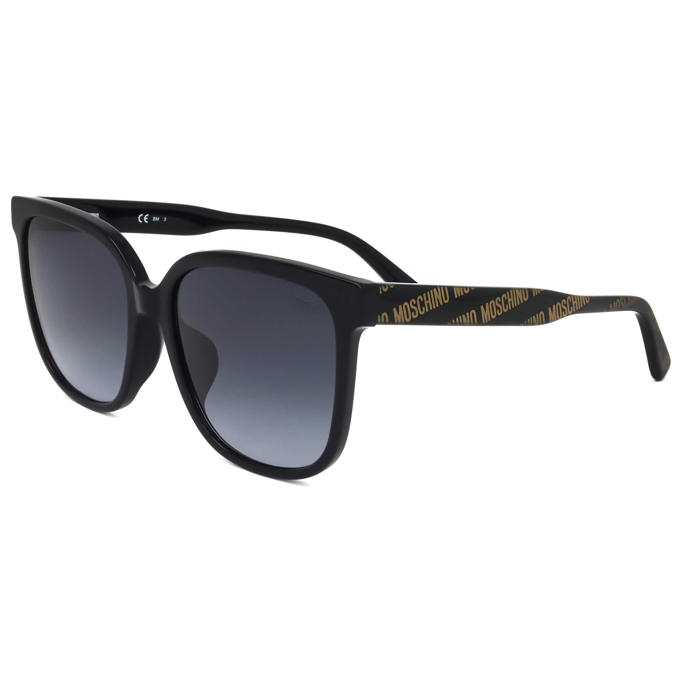 Preloved - Moschino MOS134FS7RM58 Sunglasses — Black by Preloved - Moschino