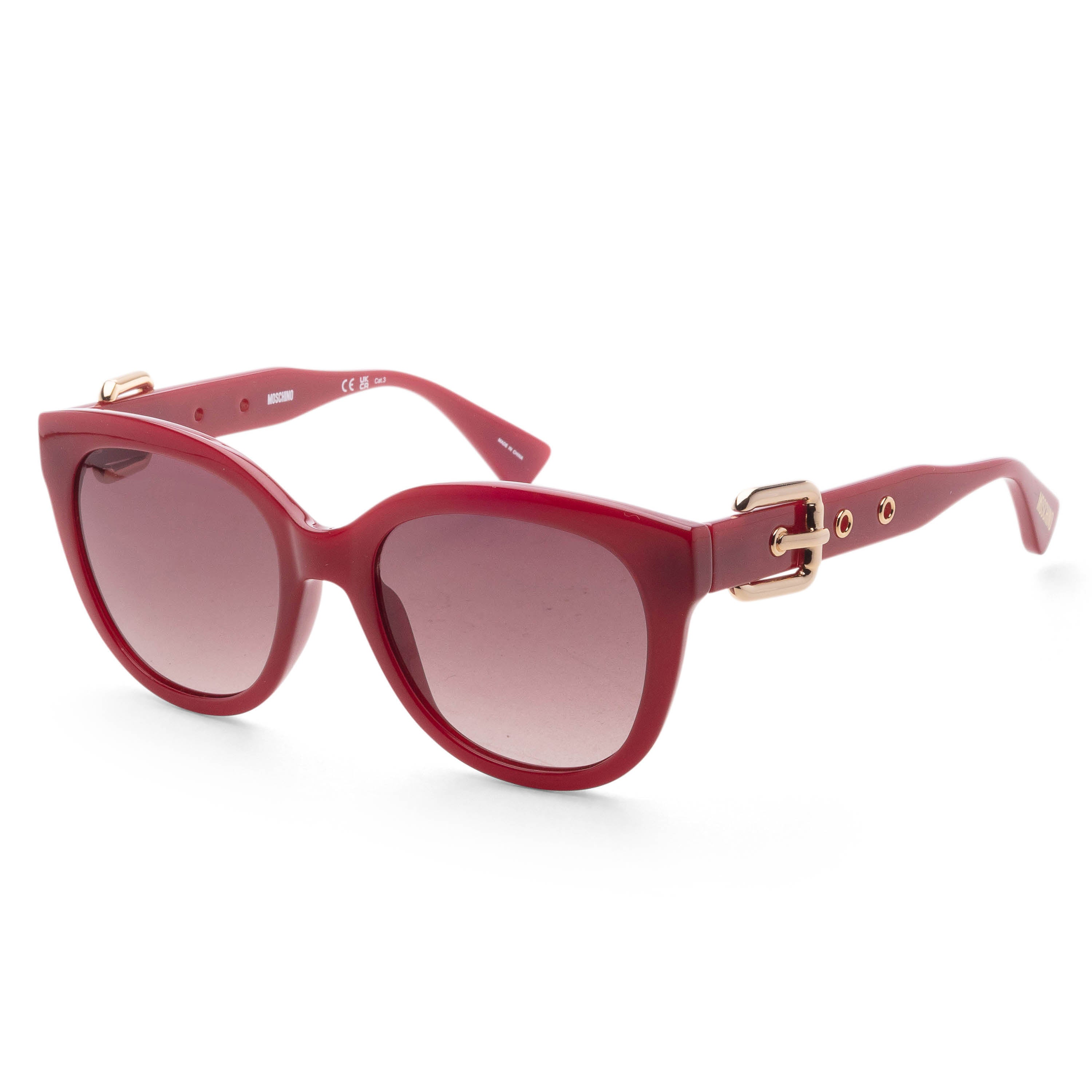 Preloved - Moschino MOS143SC9A54 Acetate Cat-Eye Sunglasses — Red by Preloved - Moschino