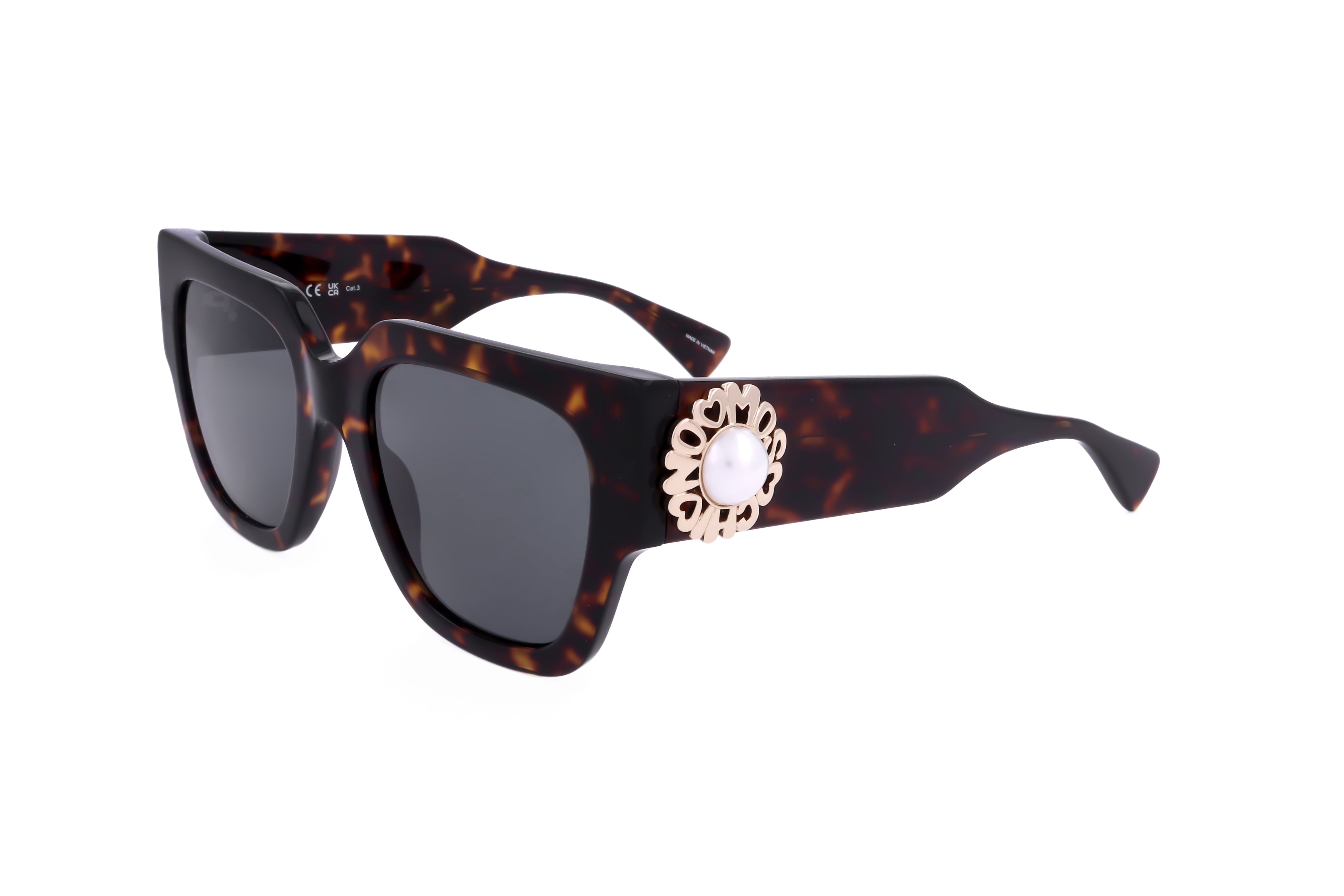 Preloved - Moschino MOS153SUS08652 Sunglasses — Brown by Preloved - Moschino