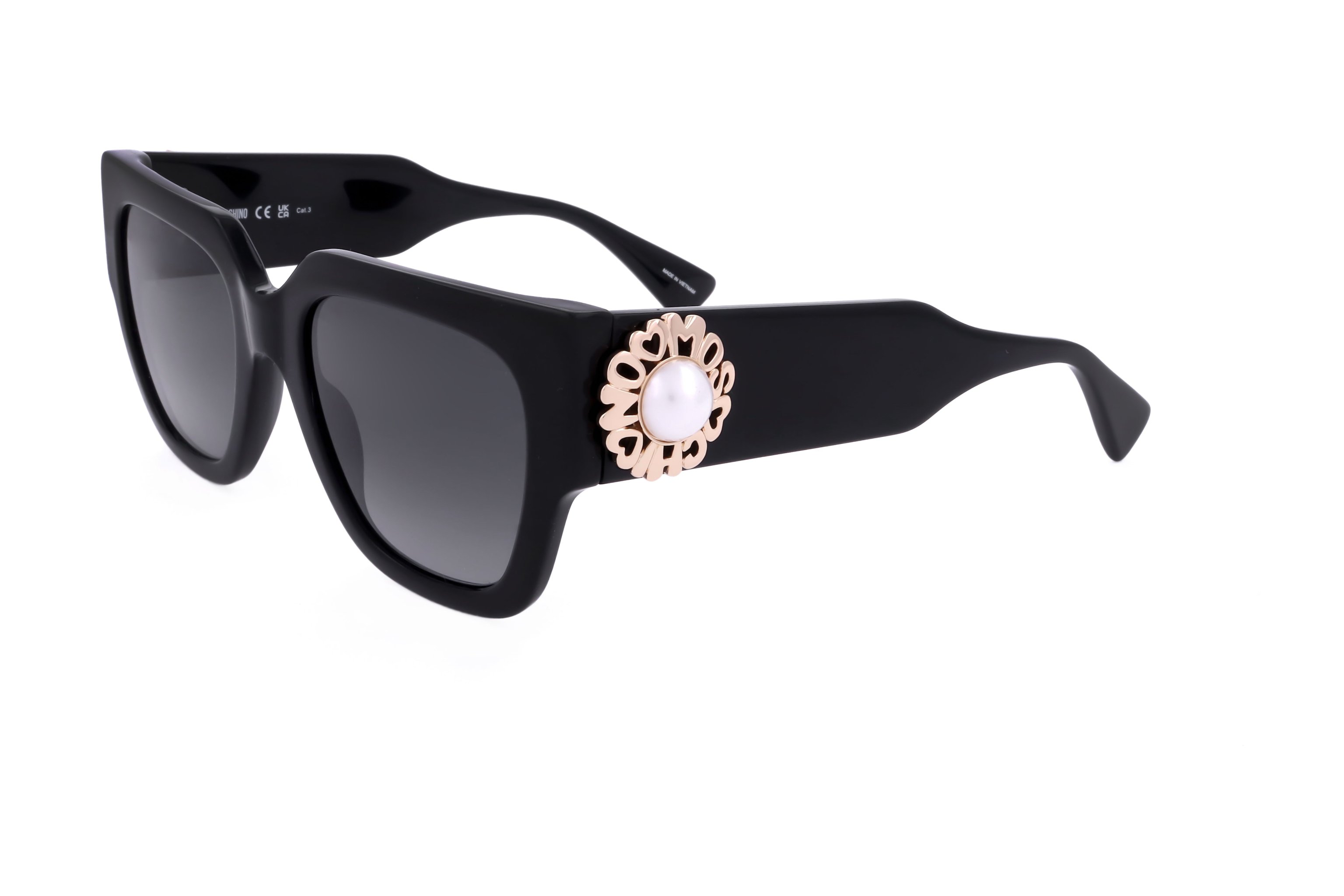 Preloved - Moschino MOS153SUS80752 Sunglasses — Black by Preloved - Moschino
