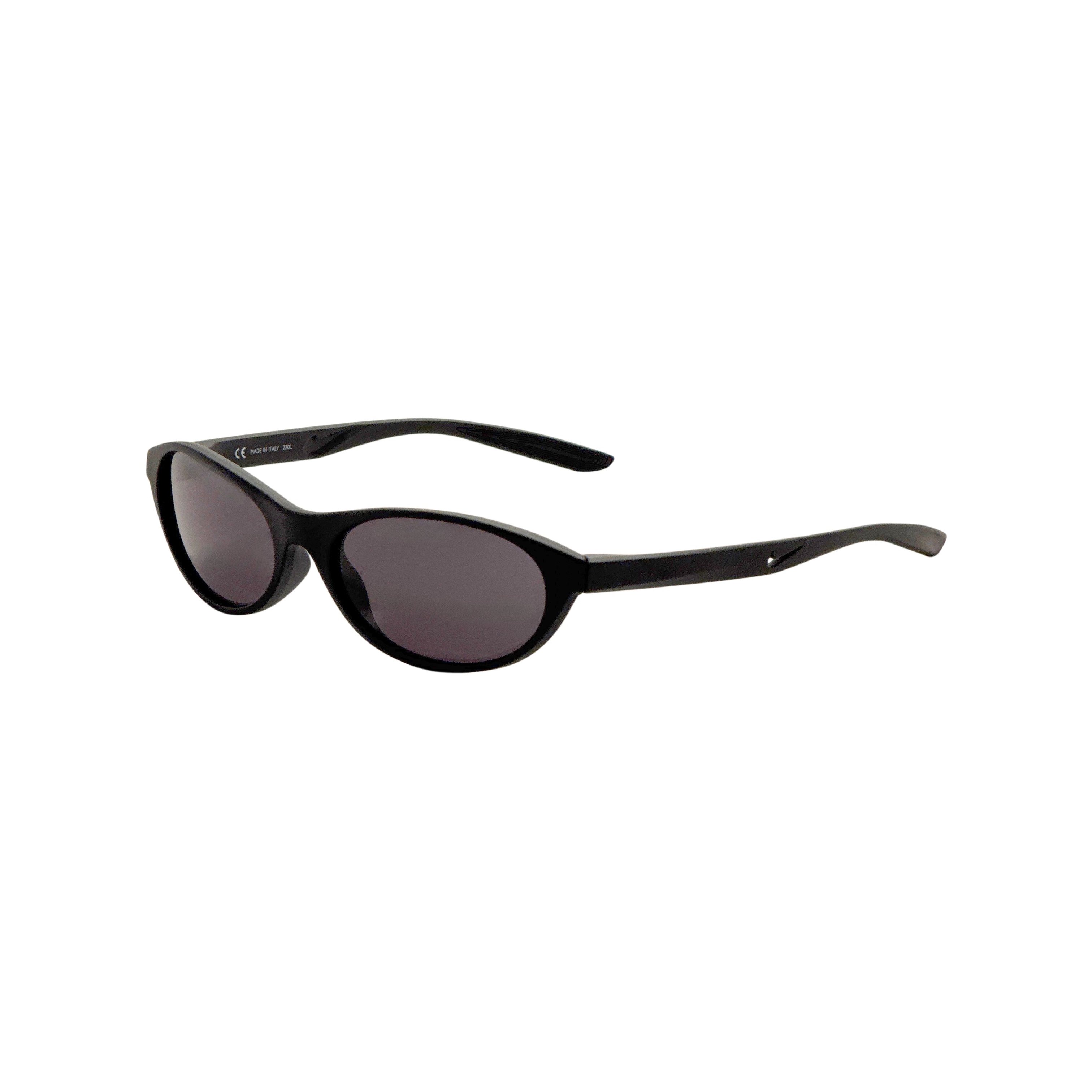 Preloved - Nike DV695201057 Retro Oval Sunglasses — Black by Preloved - Nike
