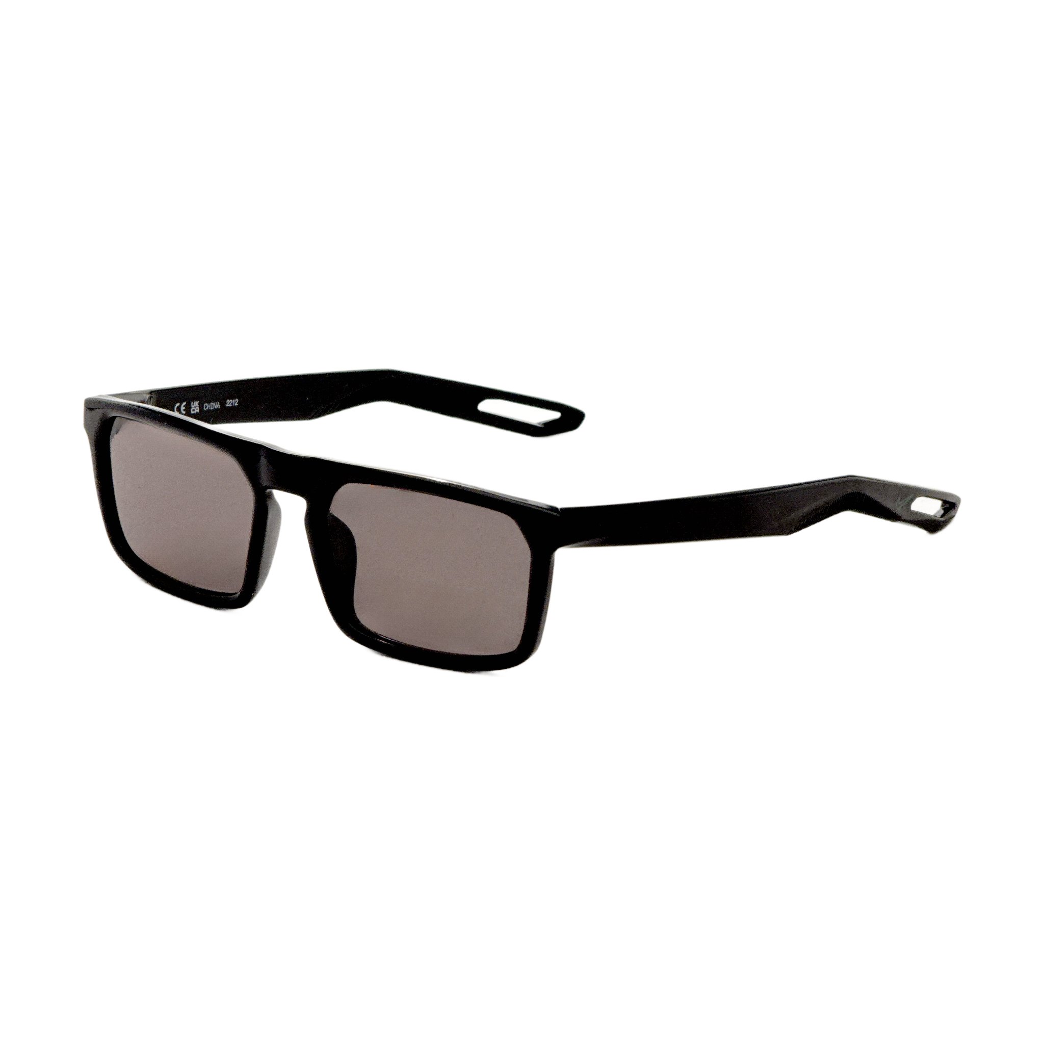 Preloved - Nike DZ737401155 Sport Rectangle Sunglasses — Black by Preloved - Nike