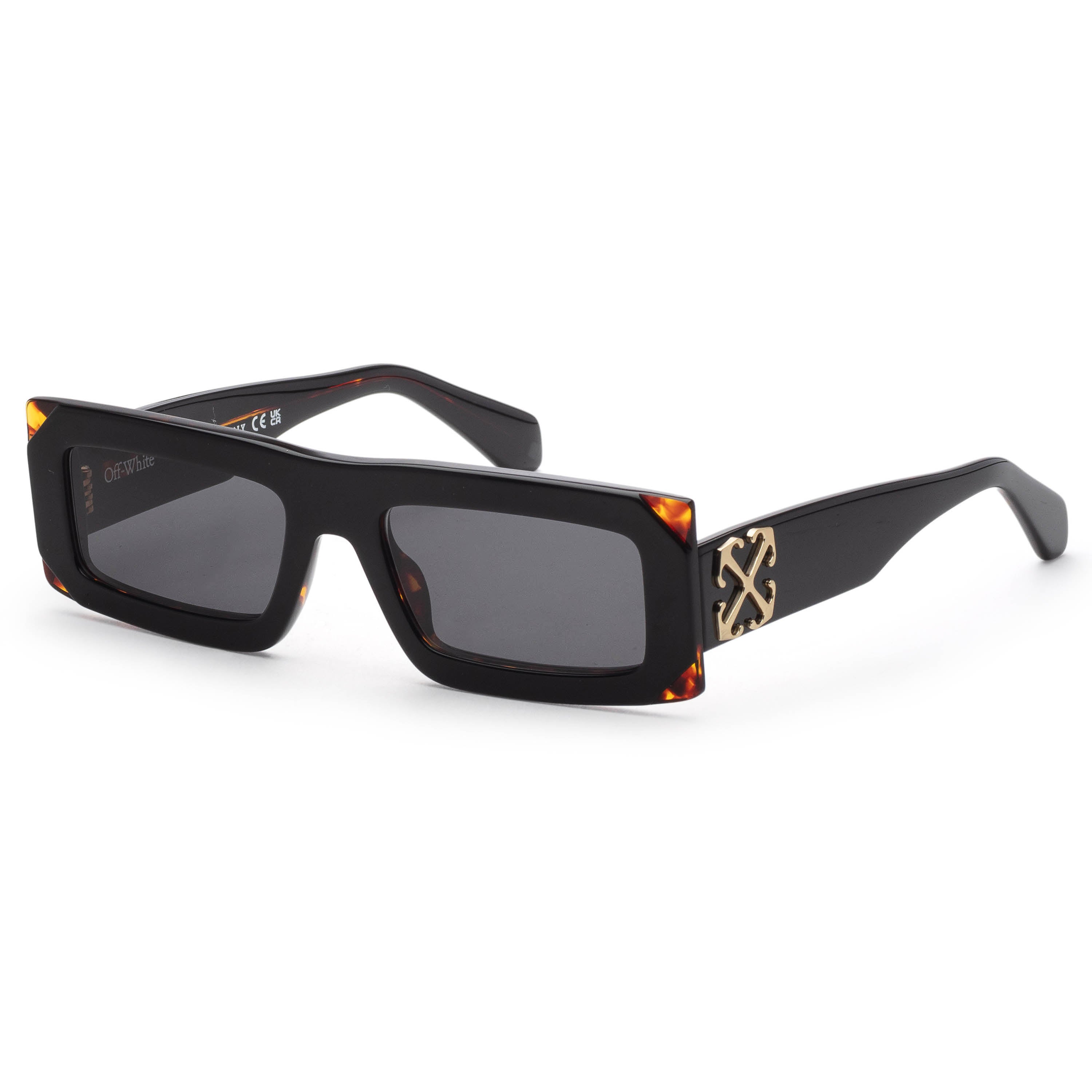 Preloved - Off-White OERI13PF24PLA0011007 Sunglasses — Black by Preloved - Off-White