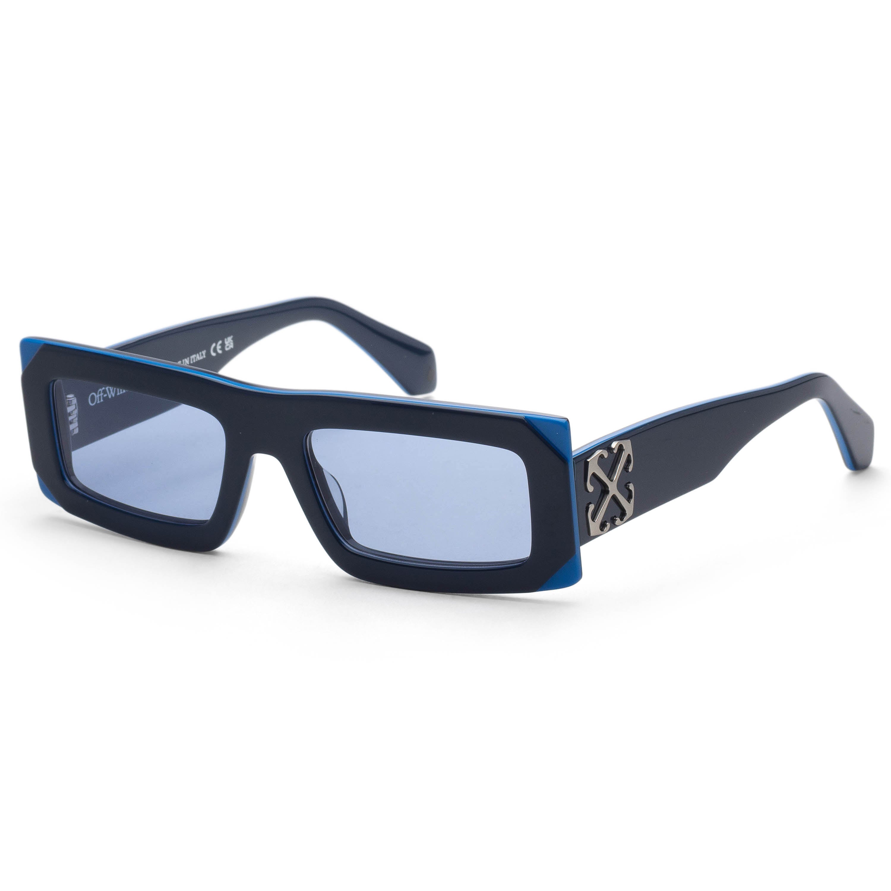 Preloved - Off-White OERI13PF24PLA0014840 Sunglasses — Navy by Preloved - Off-White