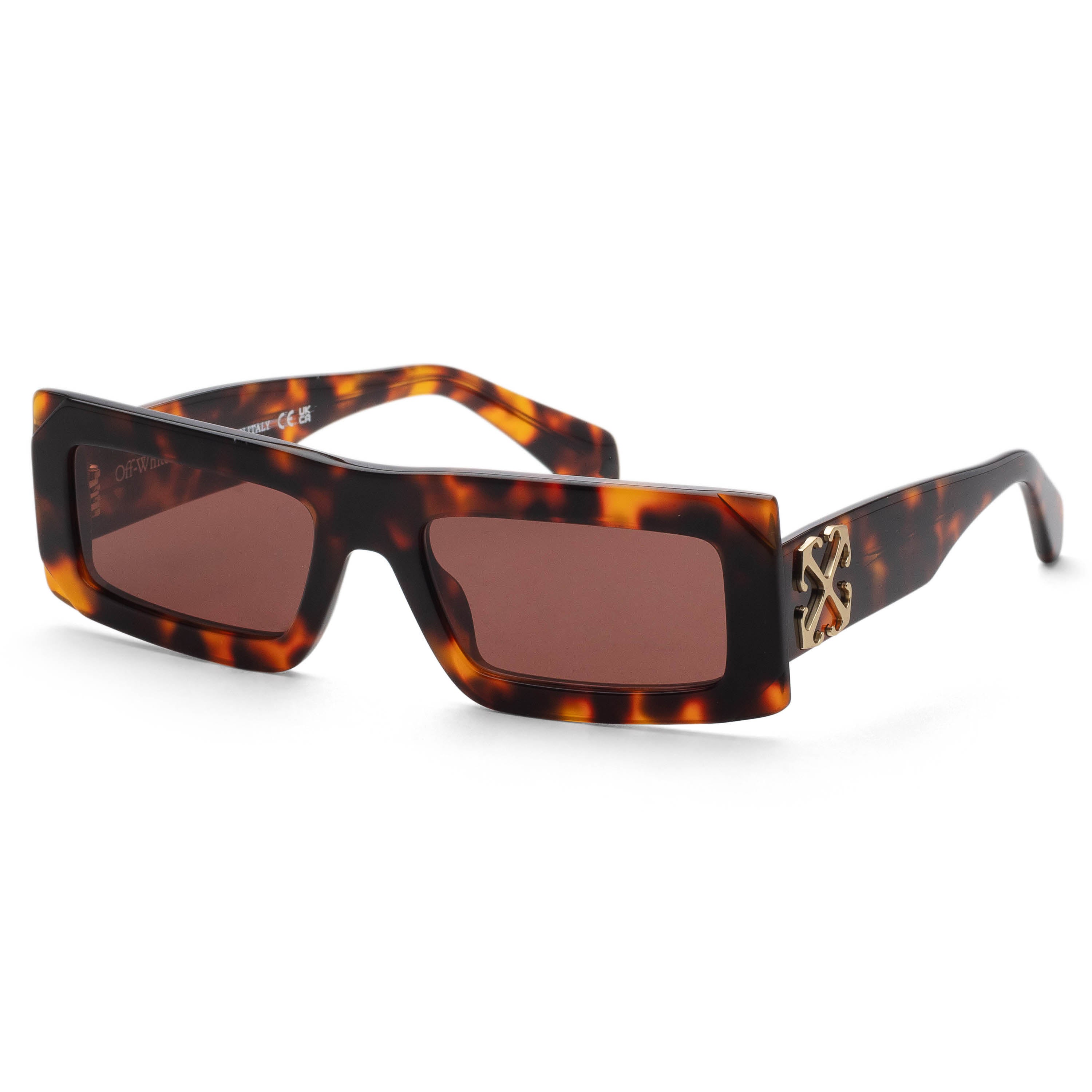 Preloved - Off-White OERI13PF24PLA0016064 Sunglasses — Brown by Preloved - Off-White