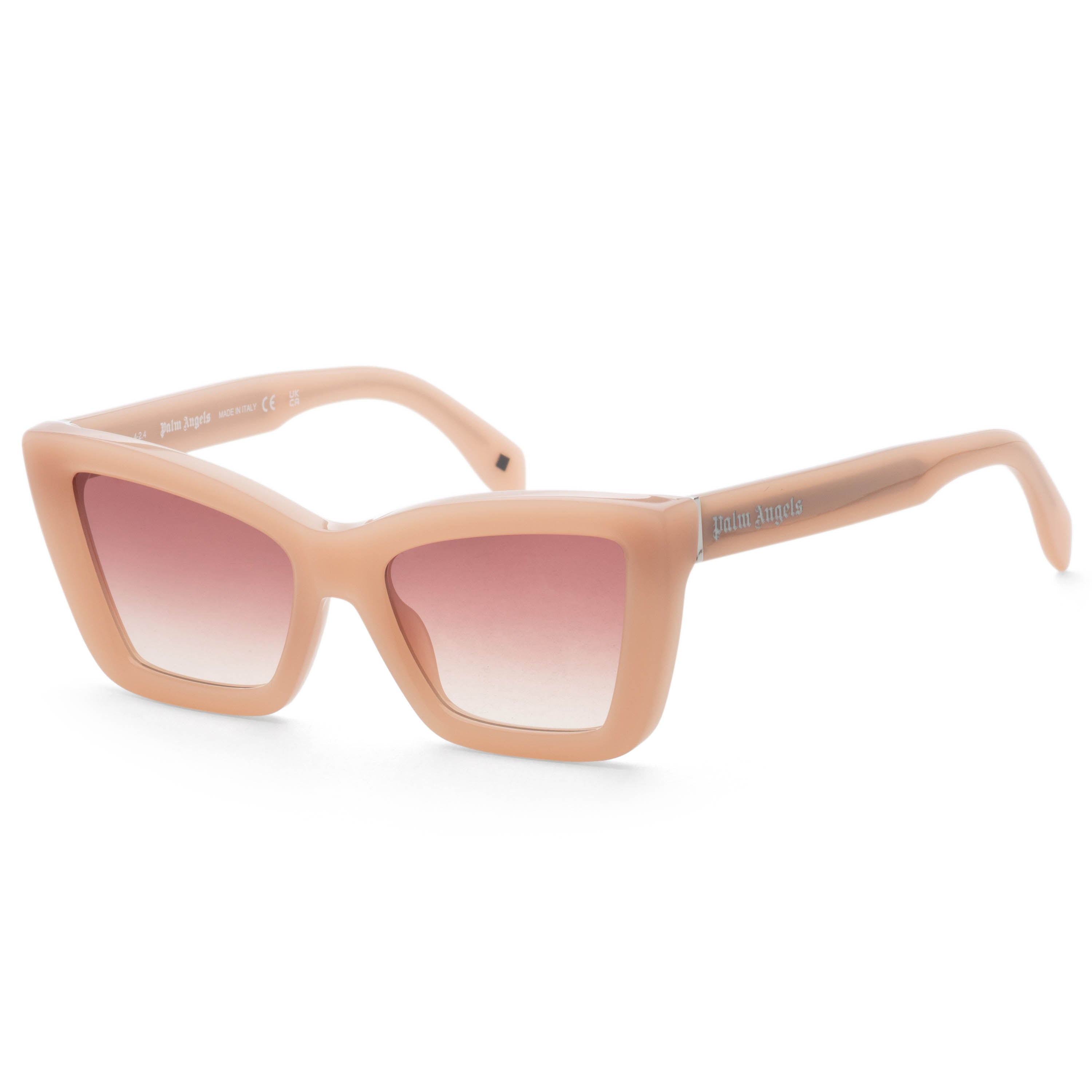 Preloved - Palm Angels PERI091F24PLA0016129 Sunglasses — Beige by Preloved - Palm Angels