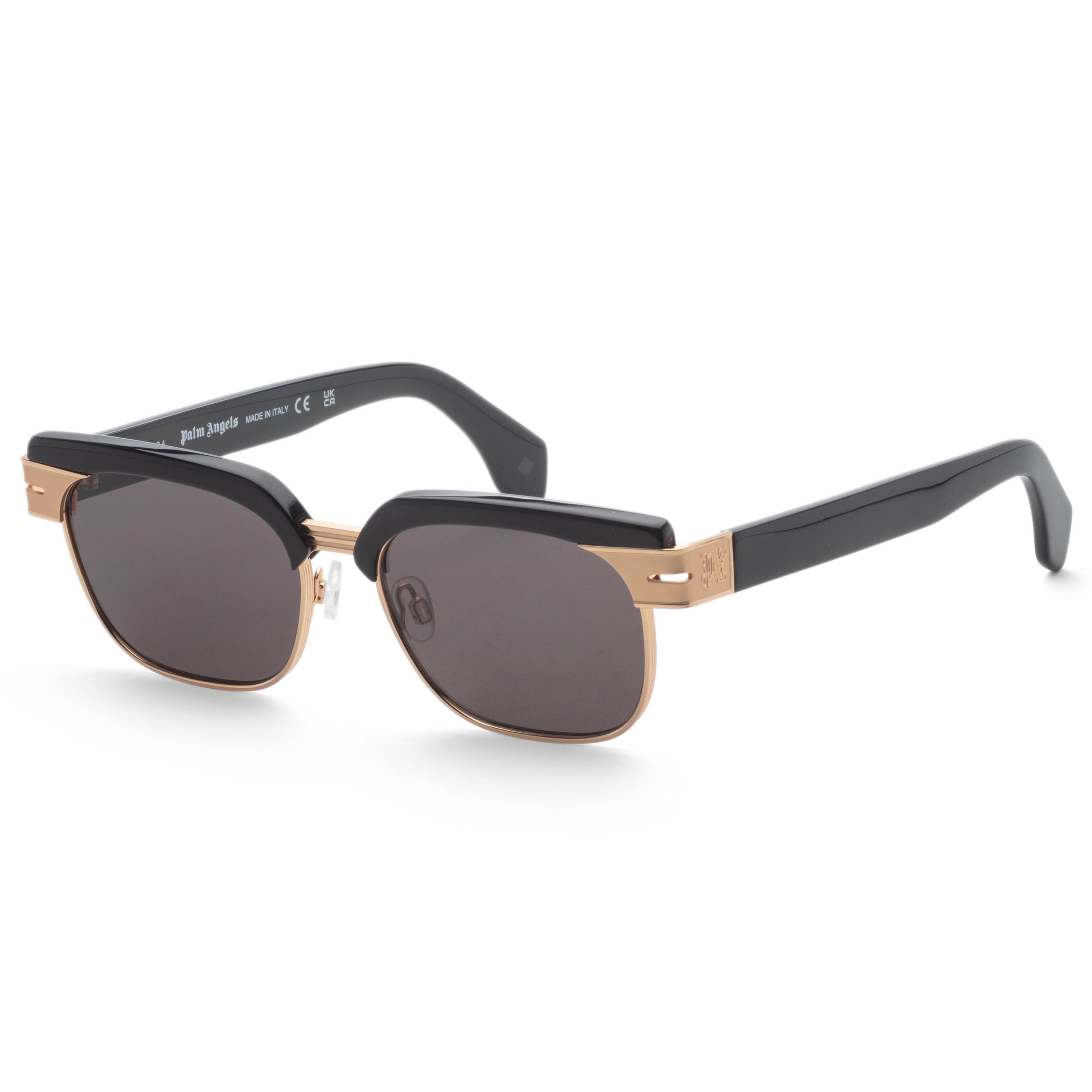 Preloved - Palm Angels PERI095F24PLA0011007 Sunglasses — Gold by Preloved - Palm Angels