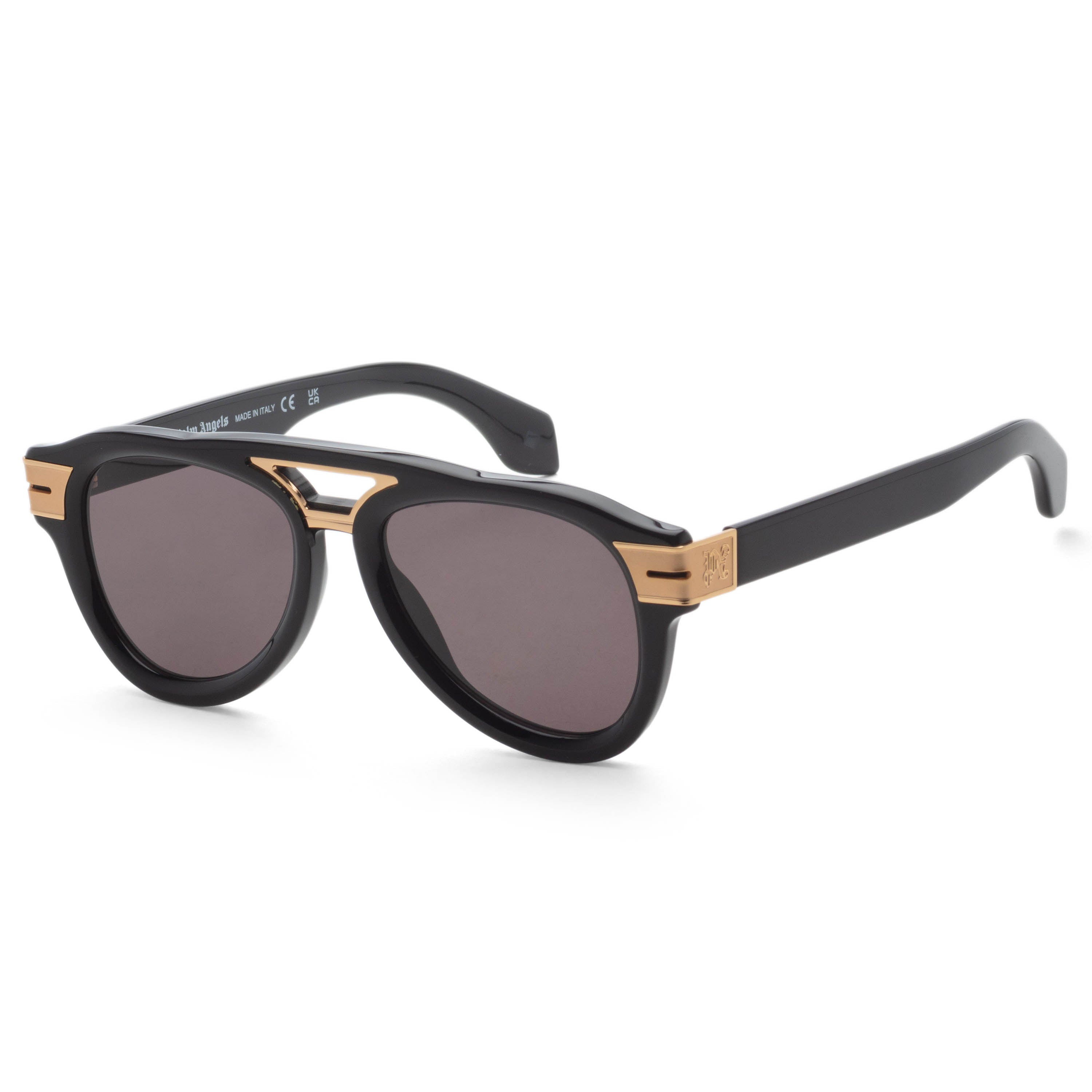 Preloved - Palm Angels PERI100F24PLA0011007 Sunglasses — Black by Preloved - Palm Angels