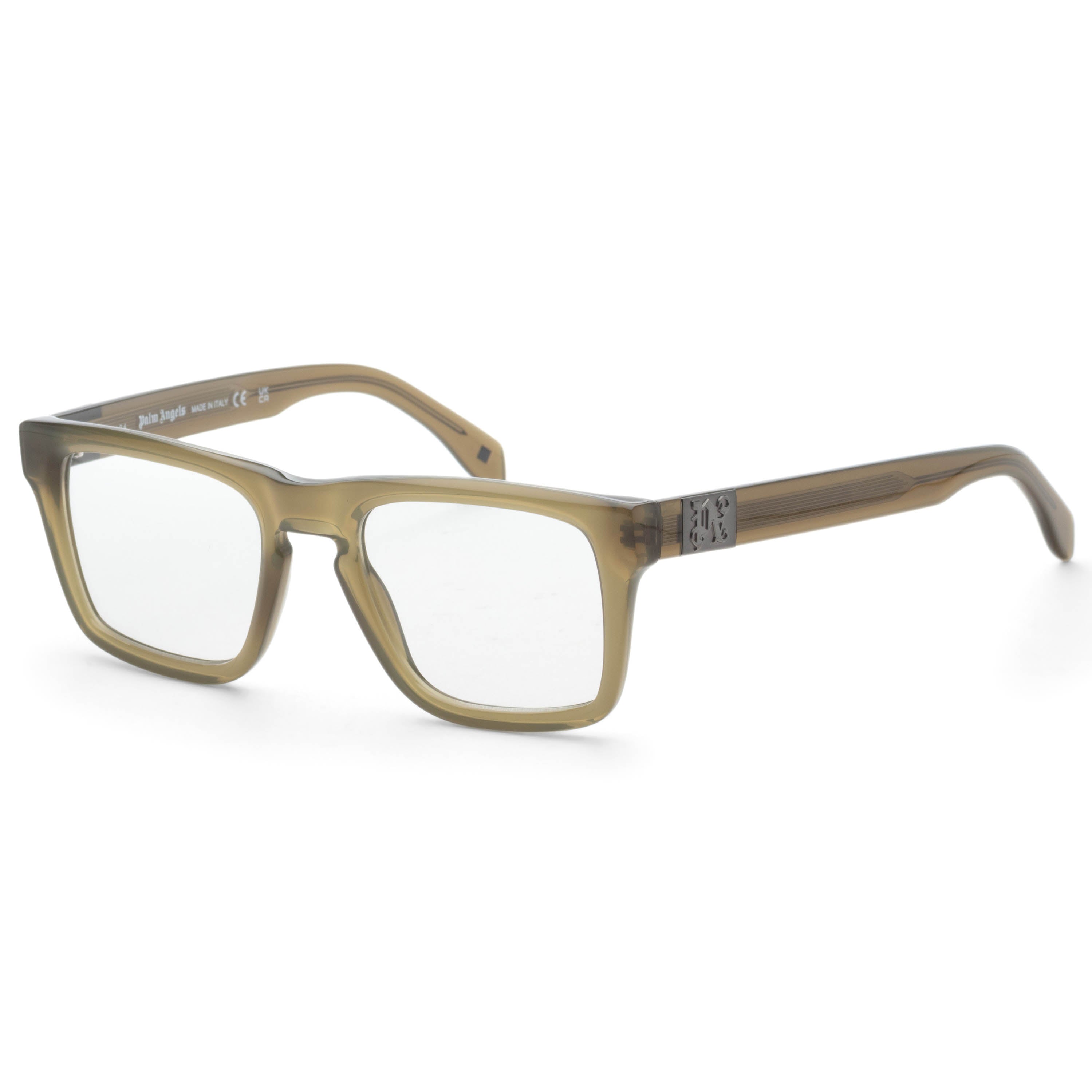 Preloved - Palm Angels PERJ007F24PLA001590053 Eyeglasses — Green by Preloved - Palm Angels