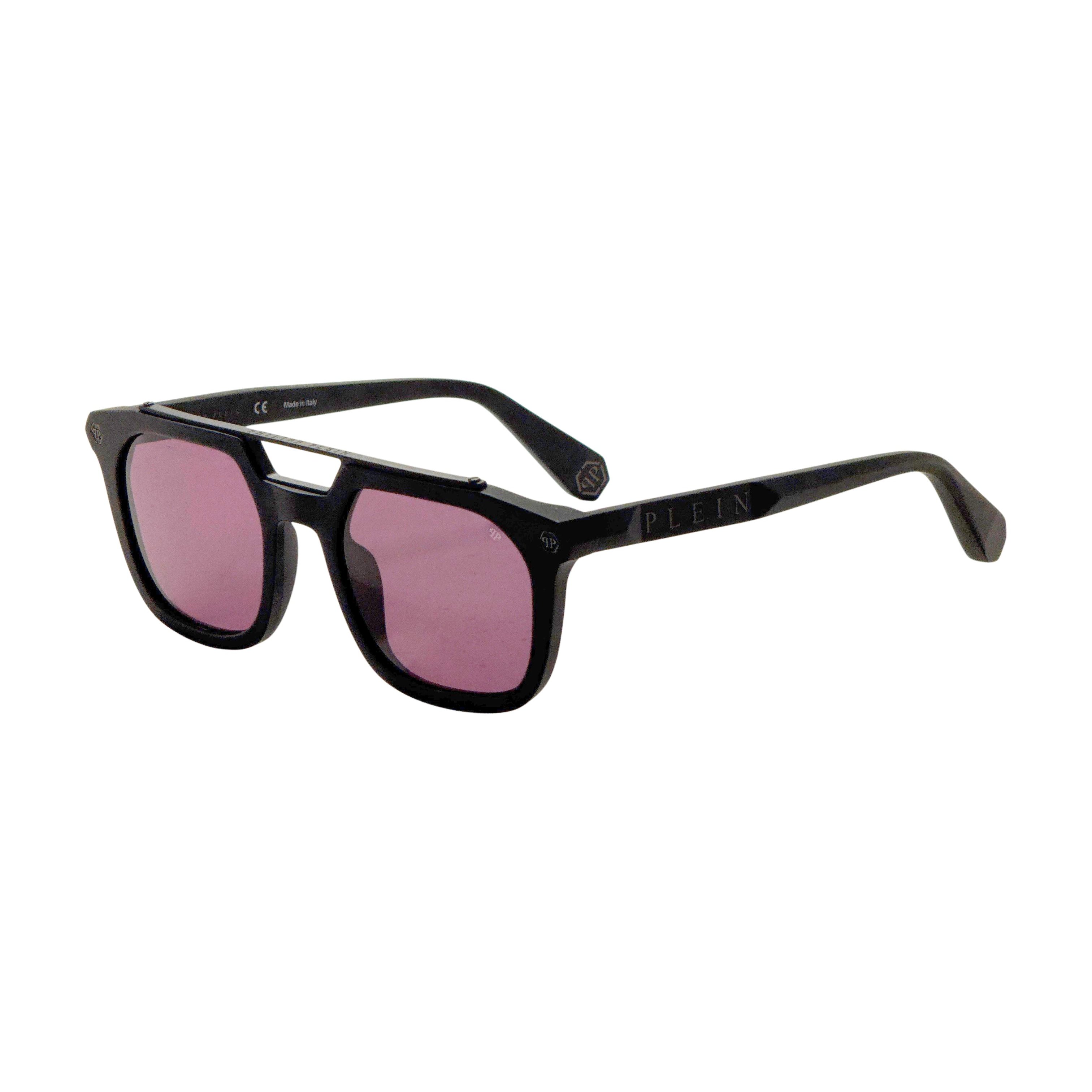 Preloved - Philipp Plein SPP001M0703 Sunglasses — Black by Preloved - Philipp Plein