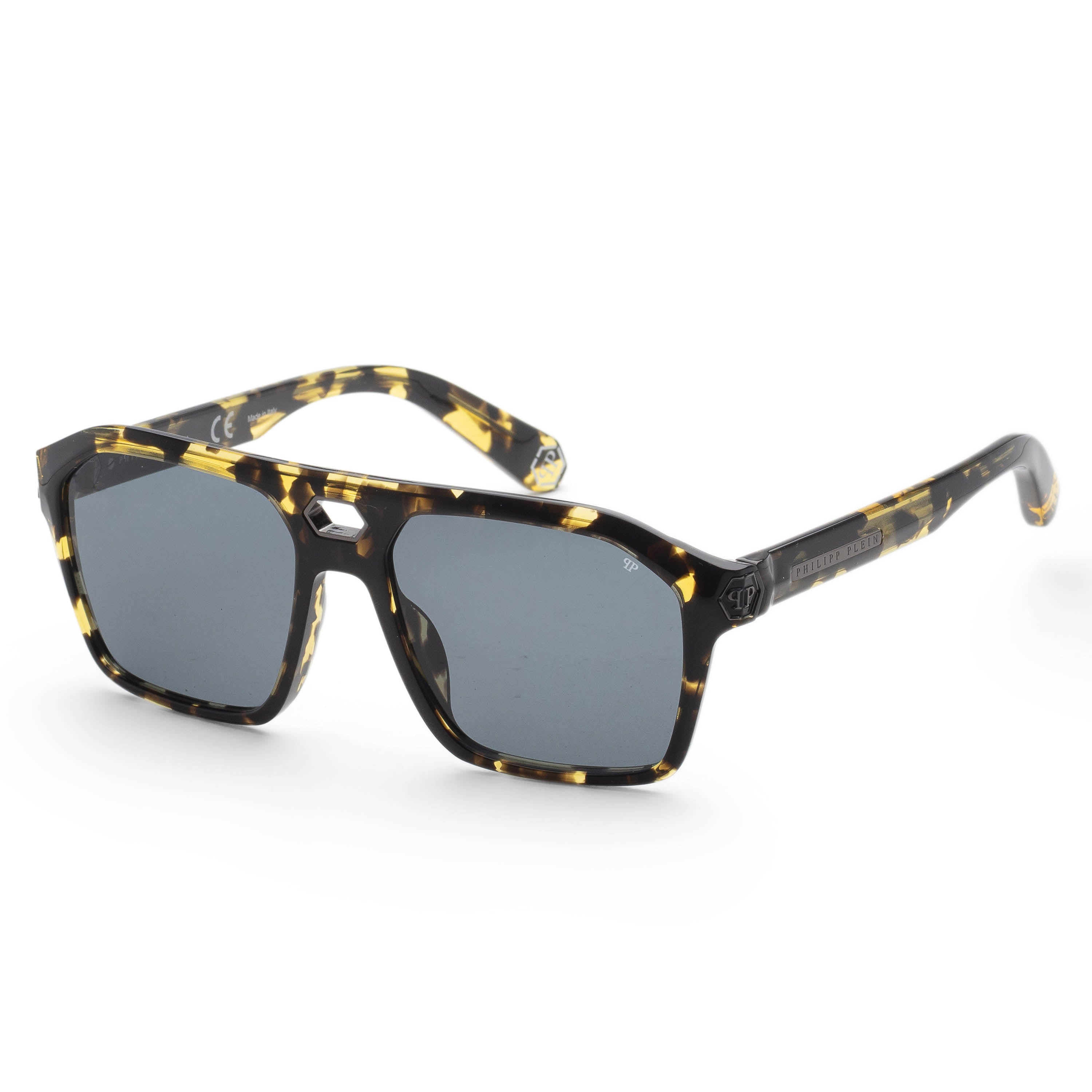 Preloved - Philipp Plein SPP072M570709 Sunglasses — Tortoiseshell by Preloved - Philipp Plein