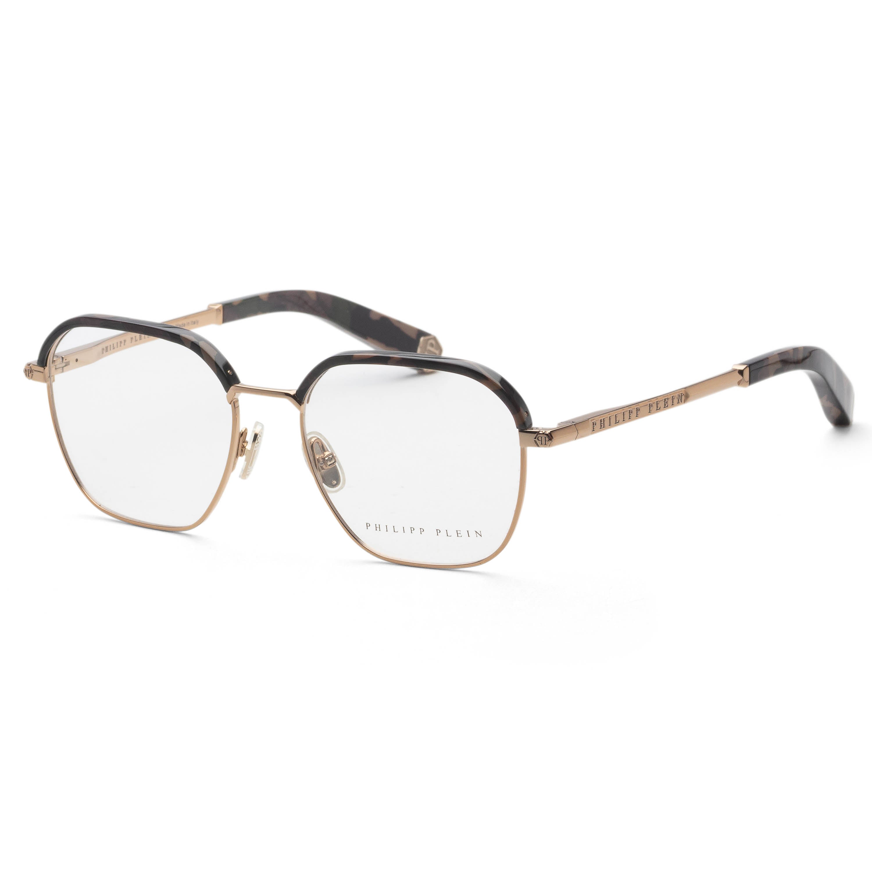 Preloved - Philipp Plein VPP017M5208FF Eyeglasses — Gold by Preloved - Philipp Plein