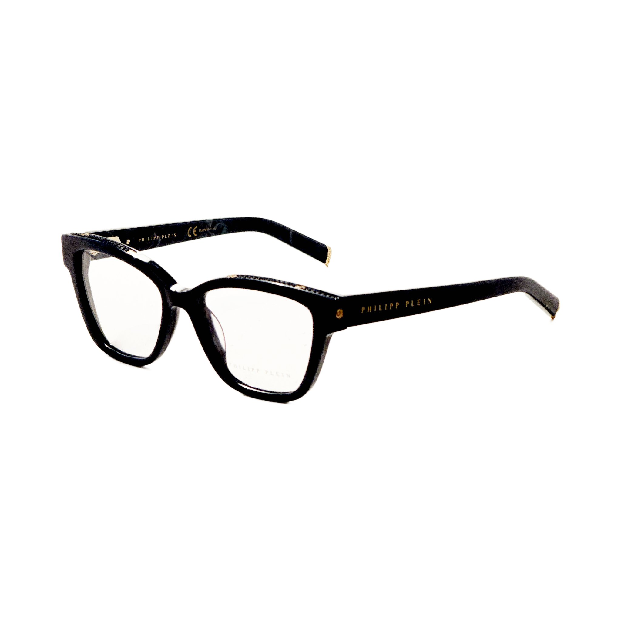 Preloved - Philipp Plein VPP034S530B35 Eyeglasses — Black by Preloved - Philipp Plein