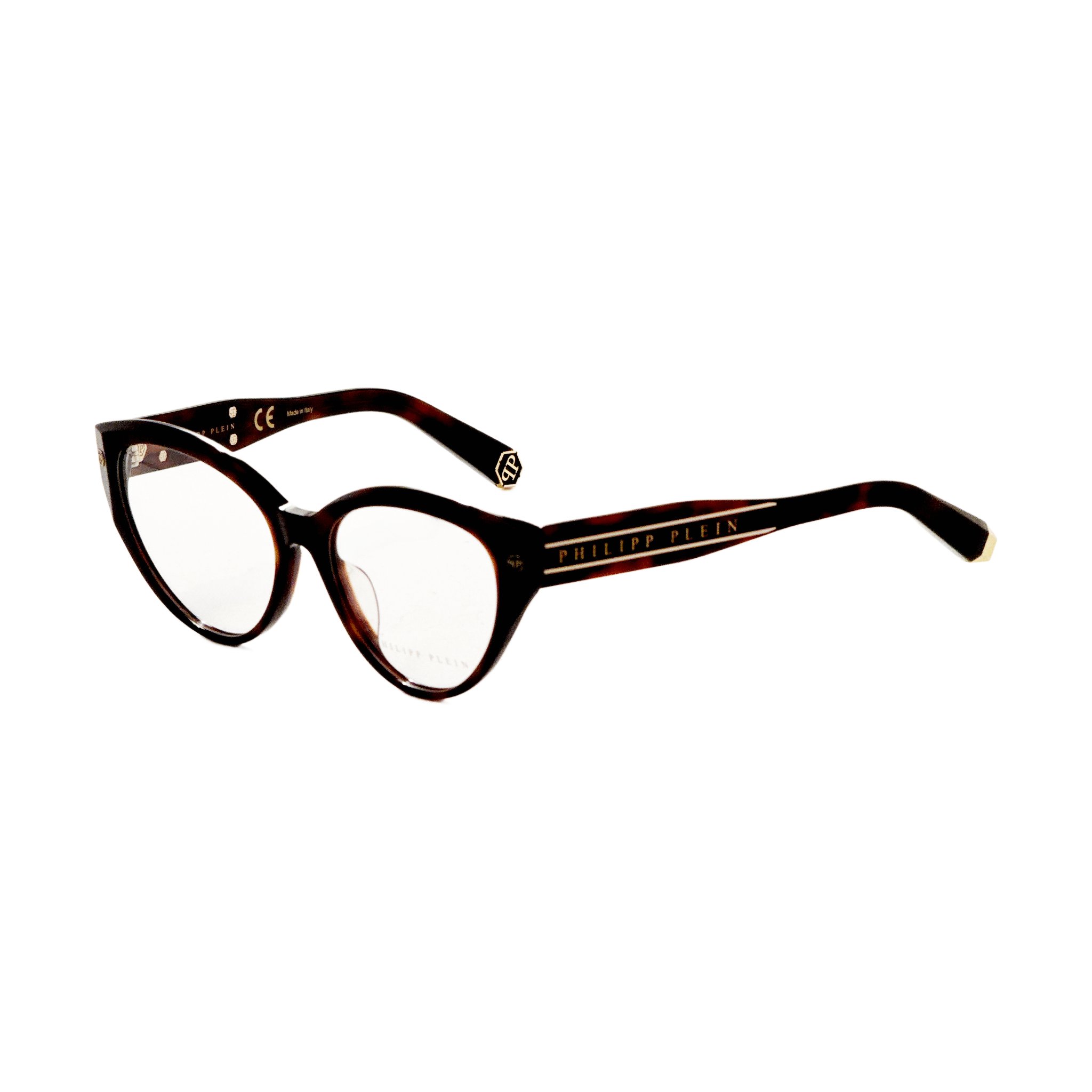 Preloved - Philipp Plein VPP052M540752 Eyeglasses — Dark Havana by Preloved - Philipp Plein