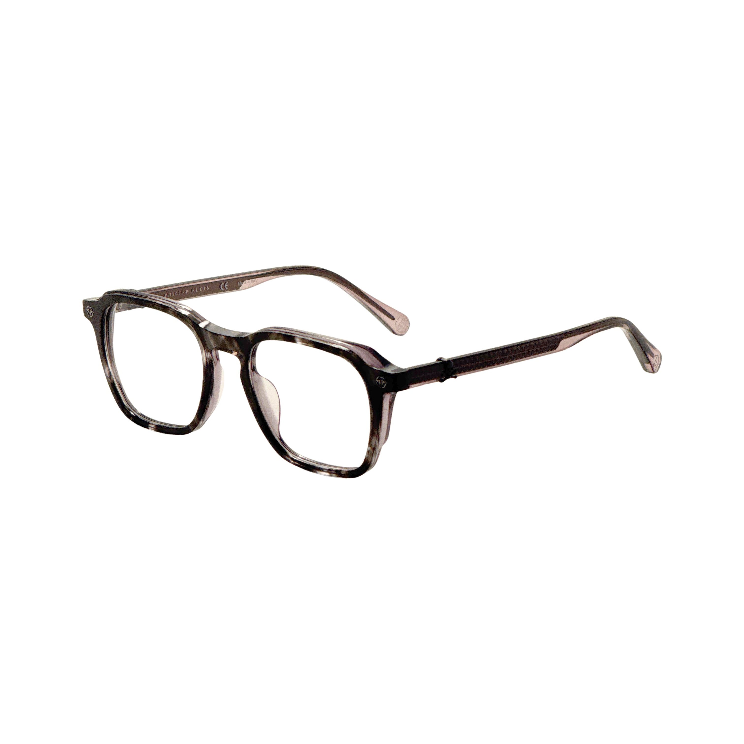 Preloved - Philipp Plein VPP059V510AHU Grey Crystal Eyeglasses — Grey by Preloved - Philipp Plein