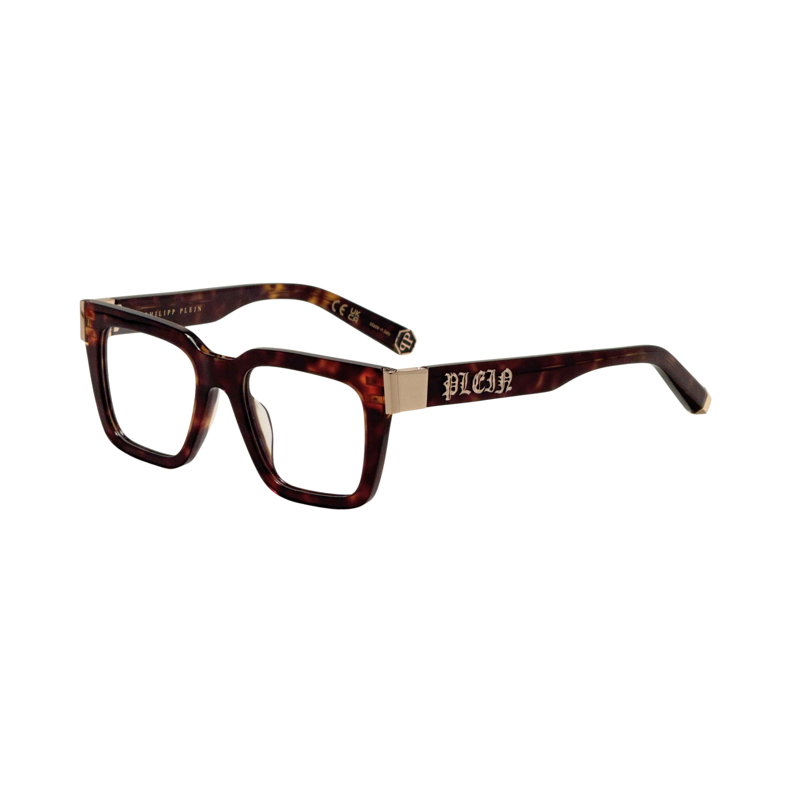 Preloved - Philipp Plein VPP112M510722 Eyeglasses — Brown by Preloved - Philipp Plein