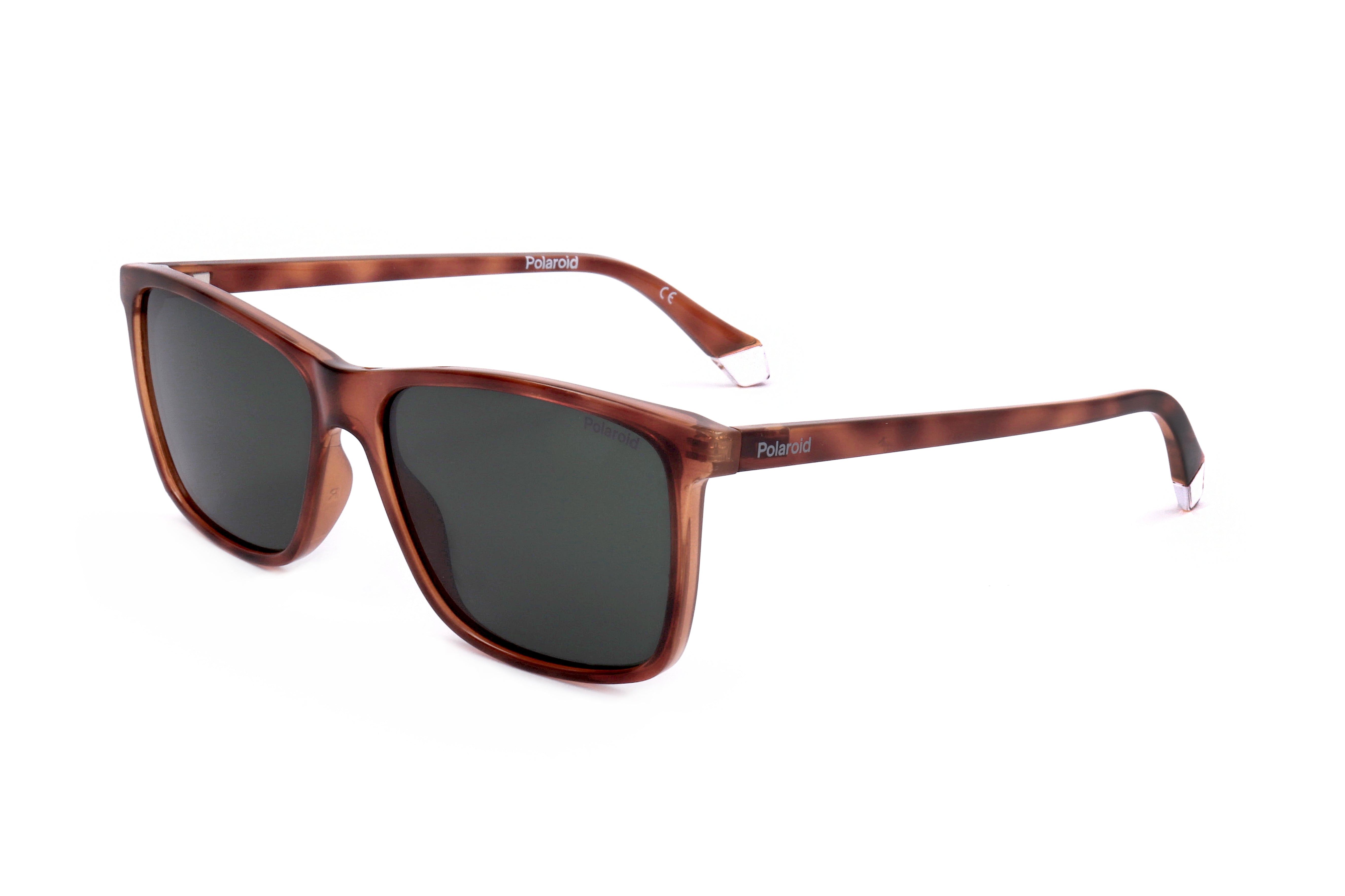 Preloved - Polaroid PLD4137S0UC58 Polarized Sunglasses — Brown by Preloved - Polaroid