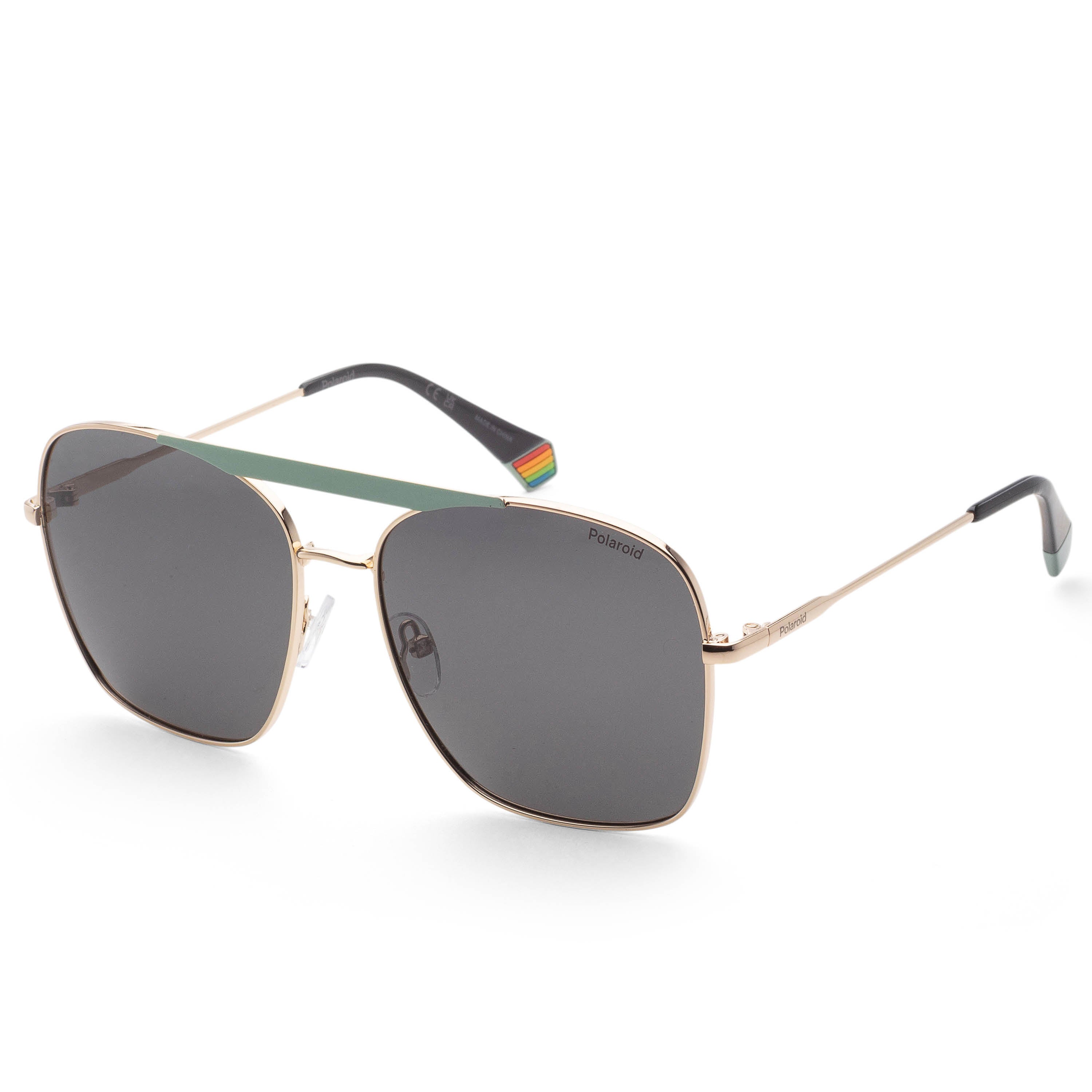 Preloved - Polaroid PLD6201SX03JNM9 Sunglasses — Gold by Preloved - Polaroid