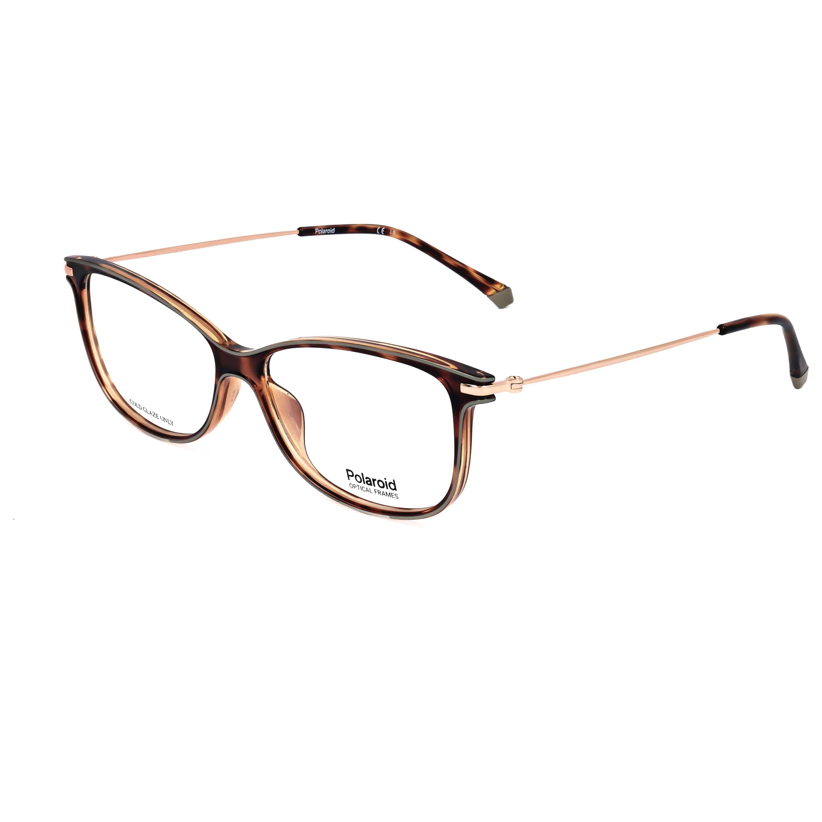 Preloved - Polaroid PLDD41608654 Havana Acetate Eyeglasses — Brown by Preloved - Polaroid