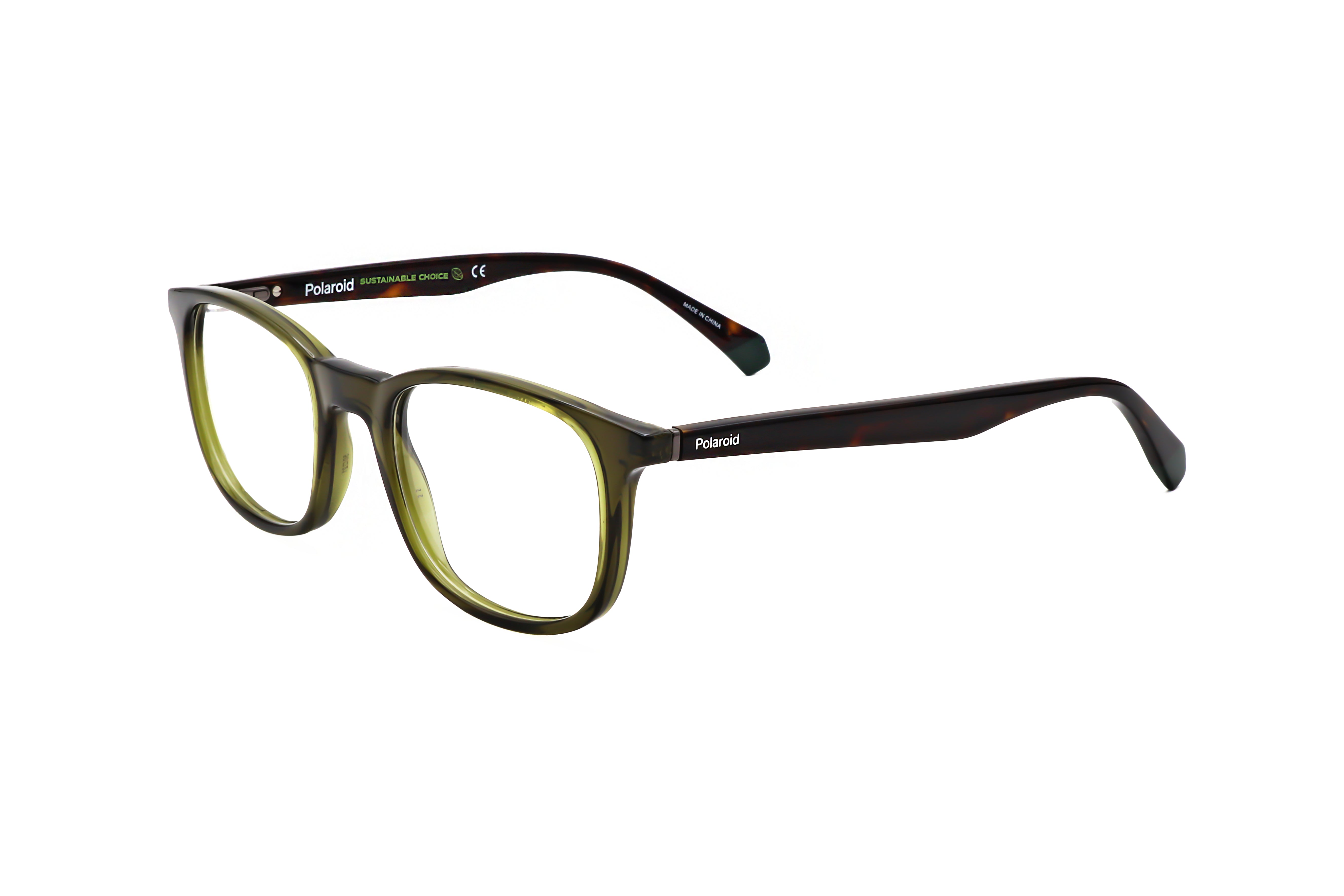 Preloved - Polaroid PLDD4244C350 Eyeglasses — Olive by Preloved - Polaroid