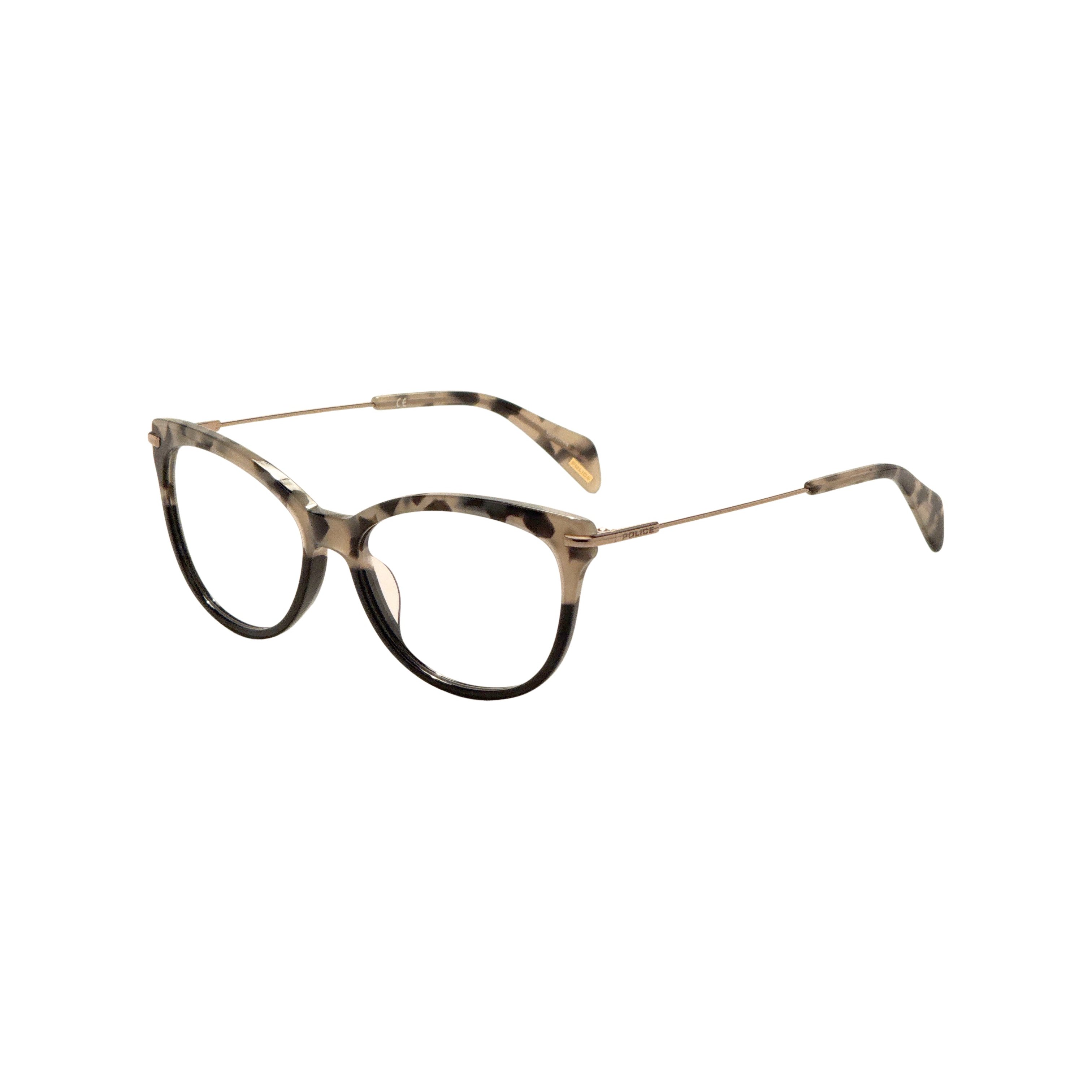 Preloved - Police VPL5055306DT Havana Acetate Eyeglasses — Havana by Preloved - Police