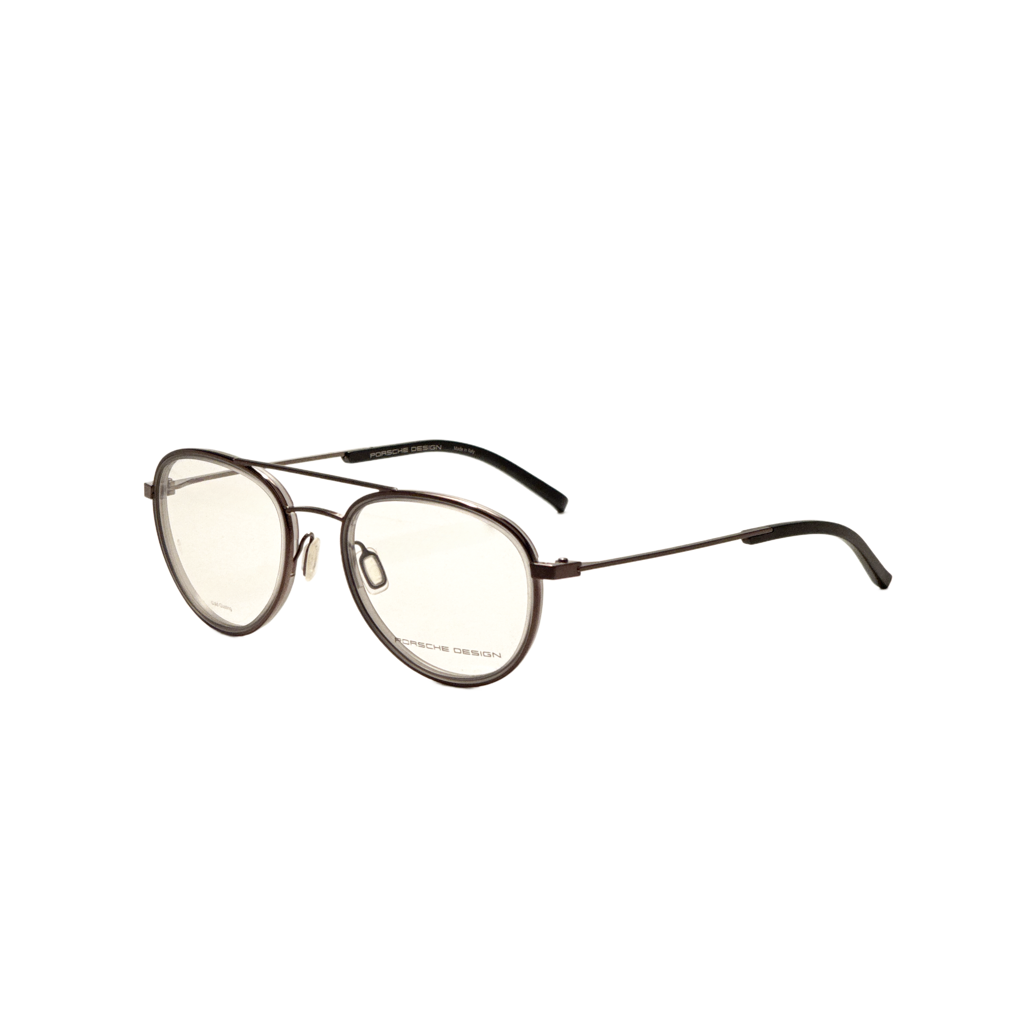 Preloved - Porsche Design P836653D Metal Aviator Eyeglasses — Brown by Preloved - Porsche Design