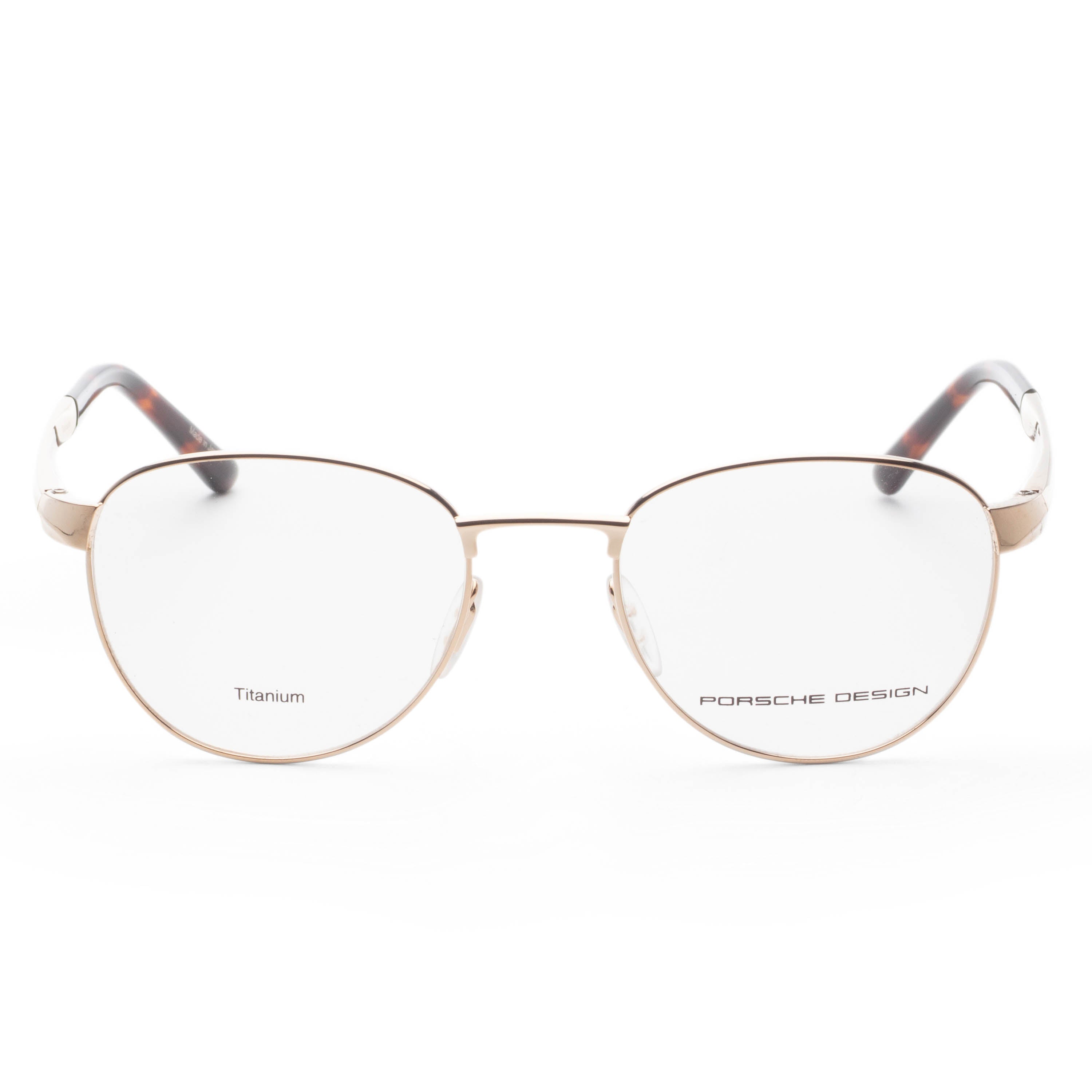 Preloved - Porsche Design P836950B Titanium Round Eyeglasses — Gold, view 3