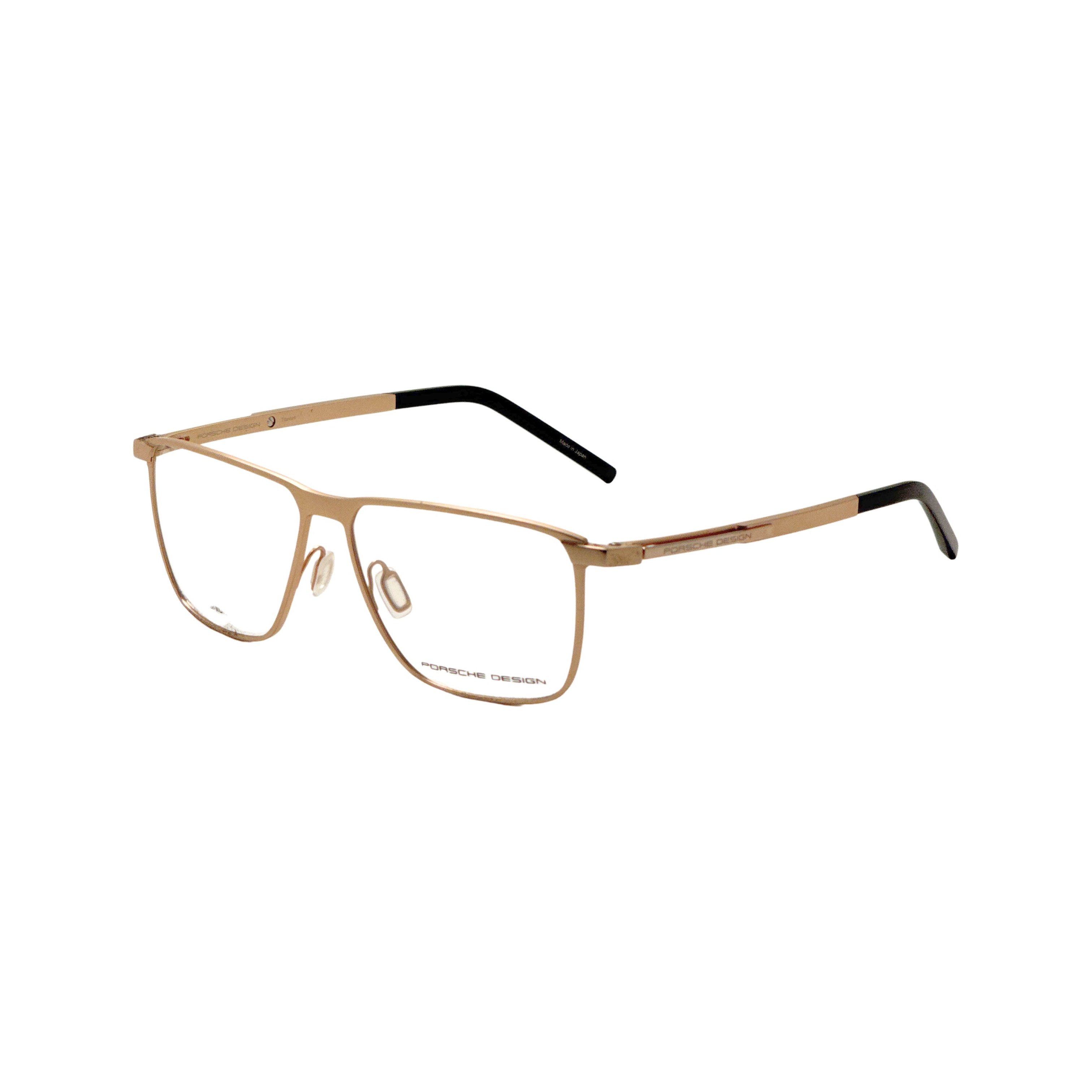 Preloved - Porsche Design P839156C Metal Rectangle Eyeglasses — Gold by Preloved - Porsche Design