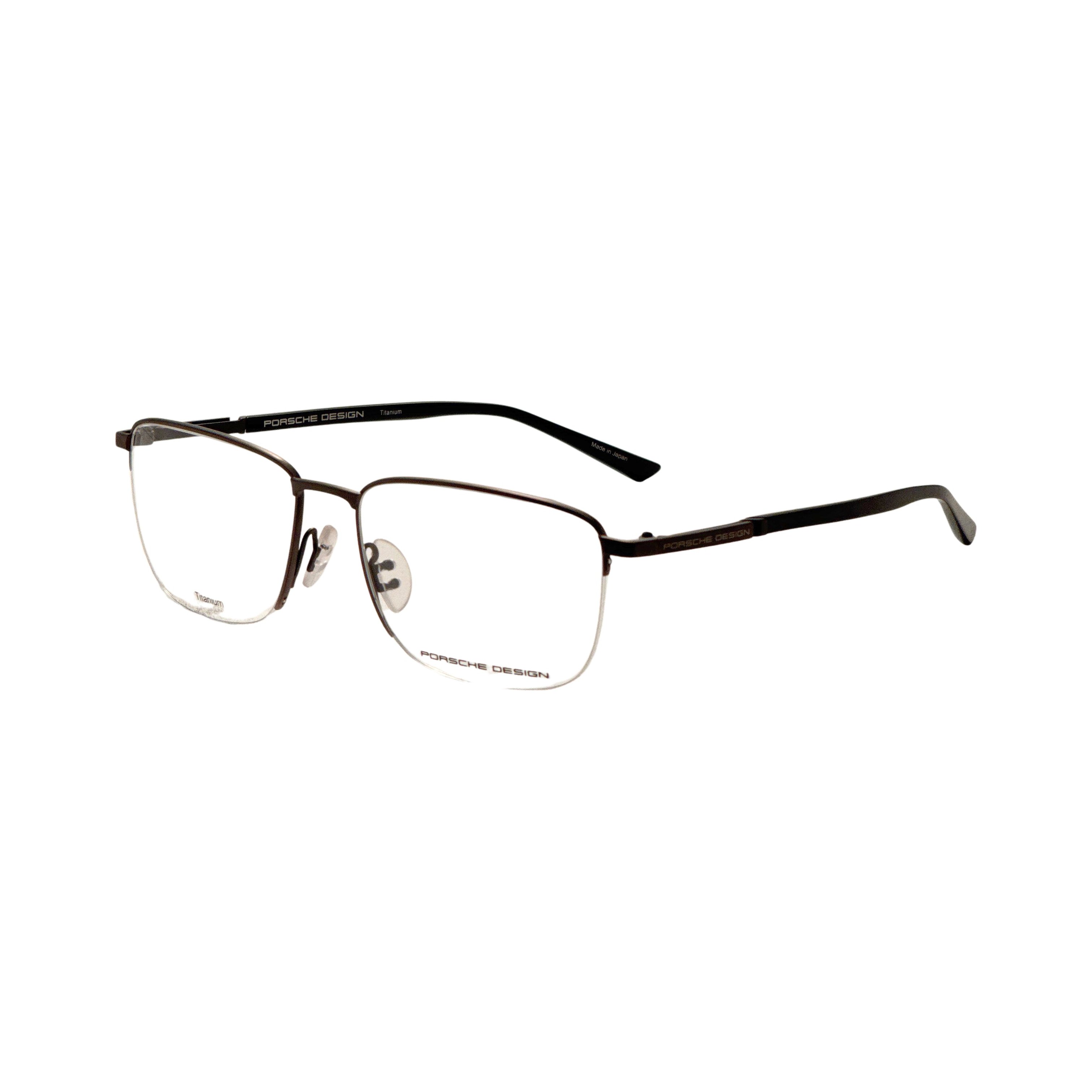 Preloved - Porsche Design P873056C Eyeglasses — Brown by Preloved - Porsche Design