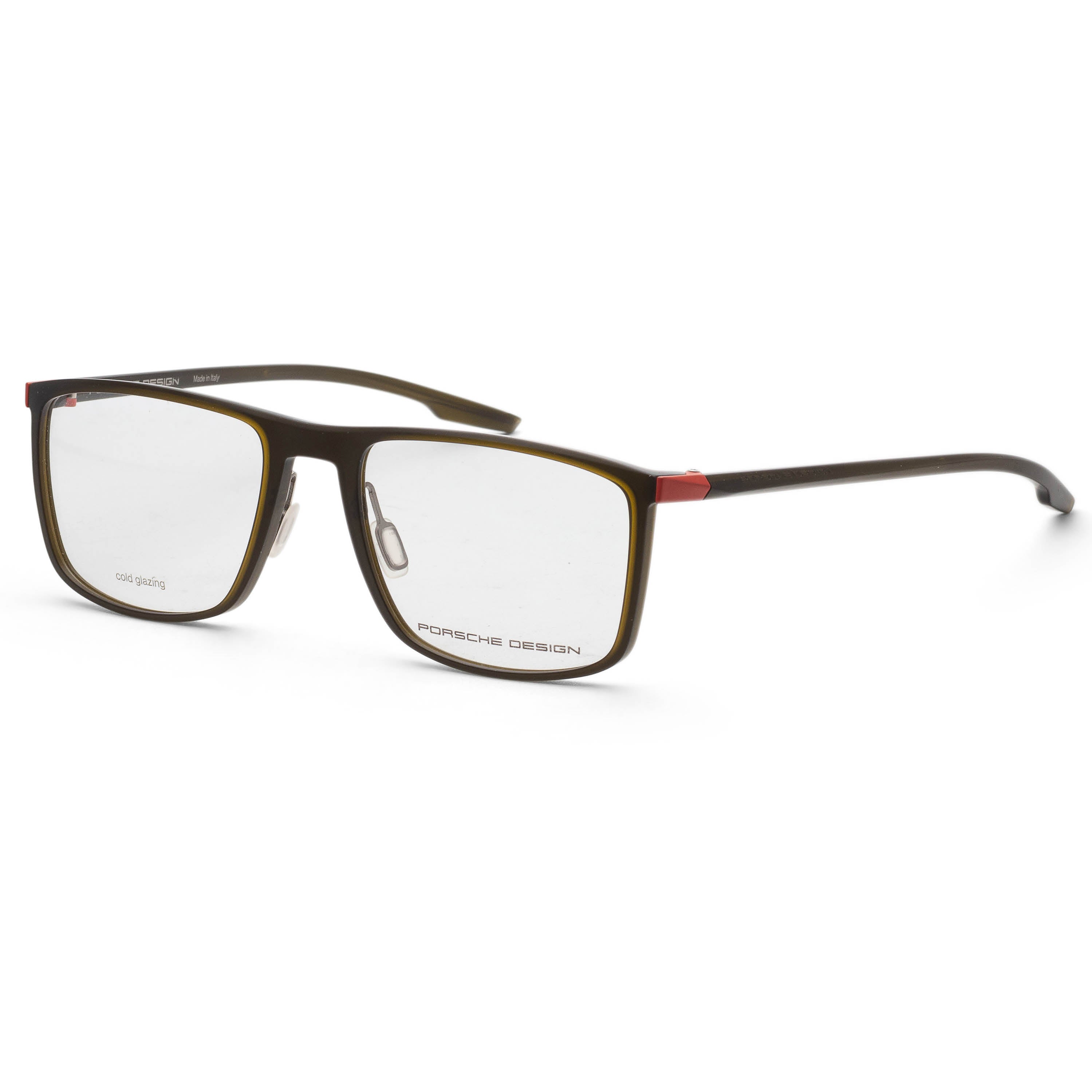 Preloved - Porsche Design P873856C Eyeglasses — Olive by Preloved - Porsche Design