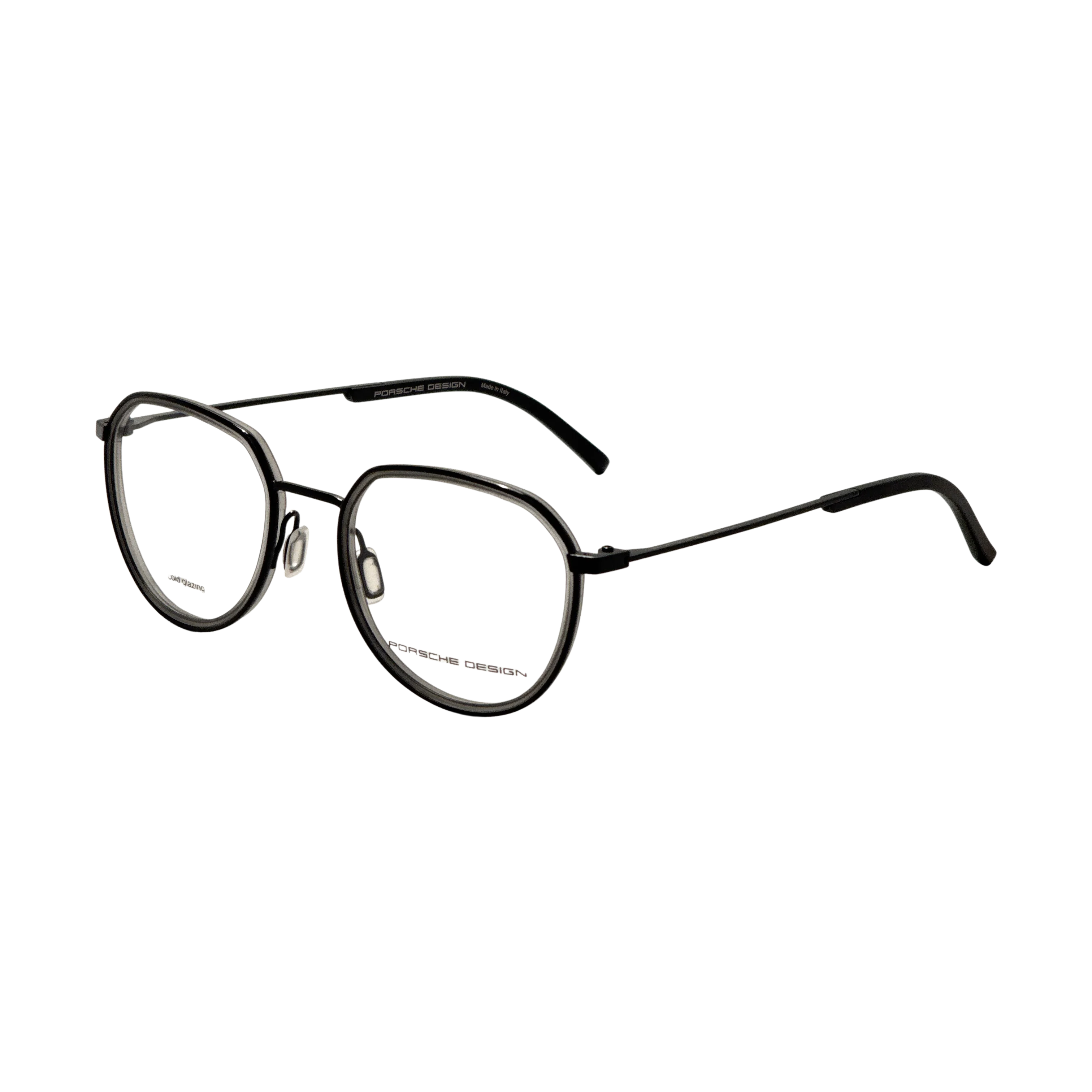 Preloved - Porsche Design P874053A000 Metal Frame Eyeglasses — Black by Preloved - Porsche Design