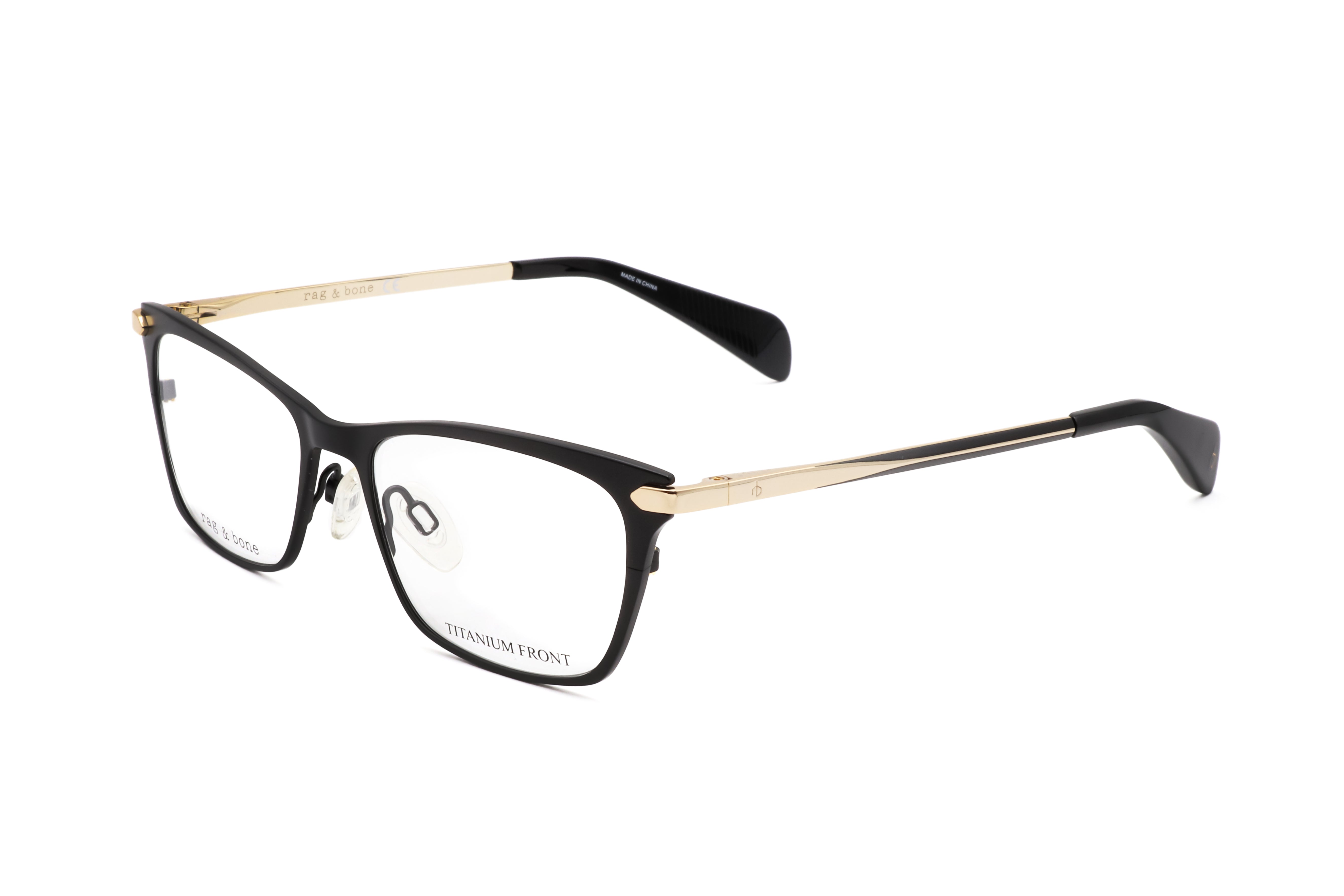 Preloved - Rag & Bone RNB3007I4651 Eyeglasses — Black by Preloved - Rag & Bone