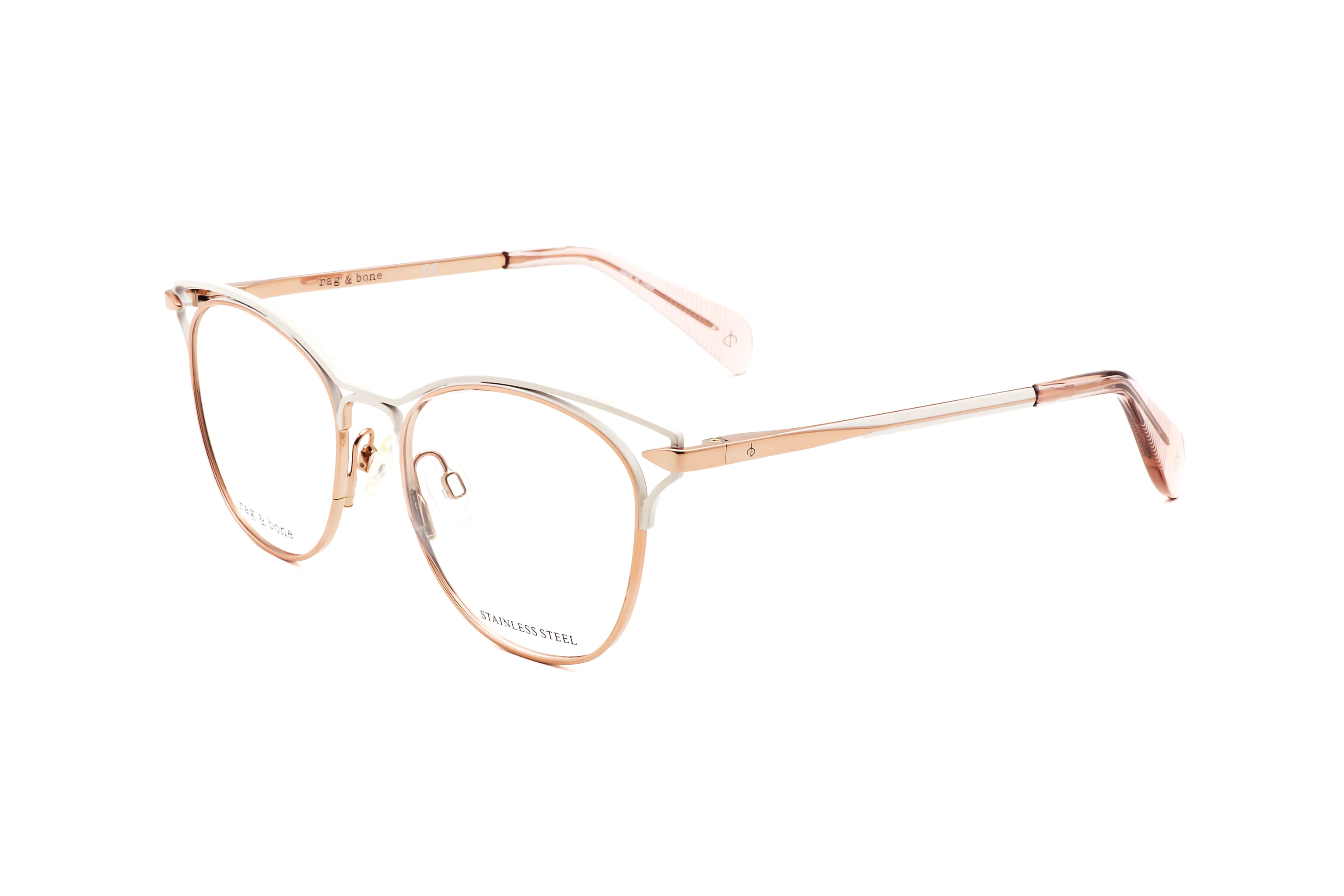 Preloved - Rag & Bone RNB3019BQB51 Eyeglasses — Rose Gold by Preloved - Rag & Bone