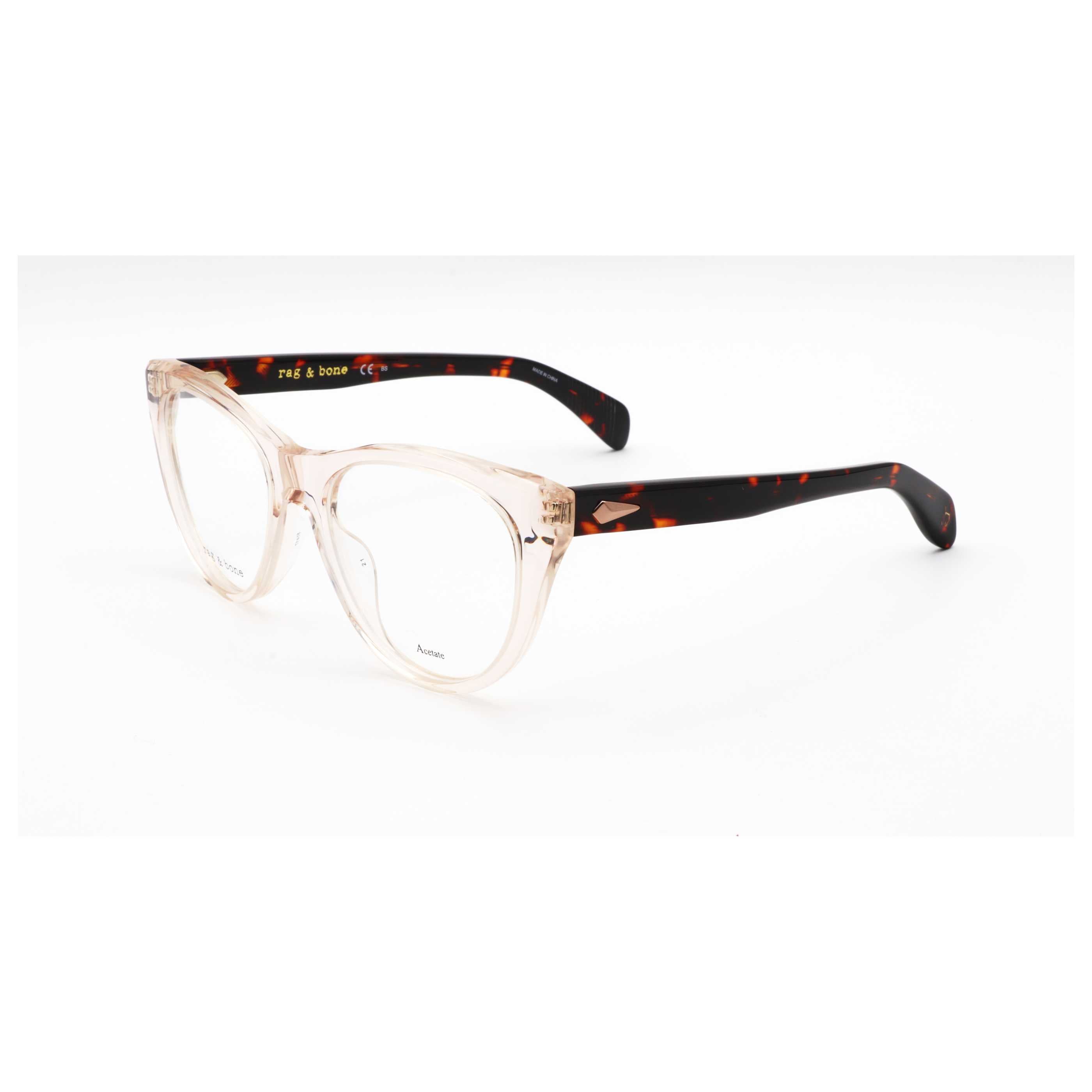 Preloved - Rag & Bone RNB305435J51 Clear Acetate Eyeglasses — Clear by Preloved - Rag & Bone