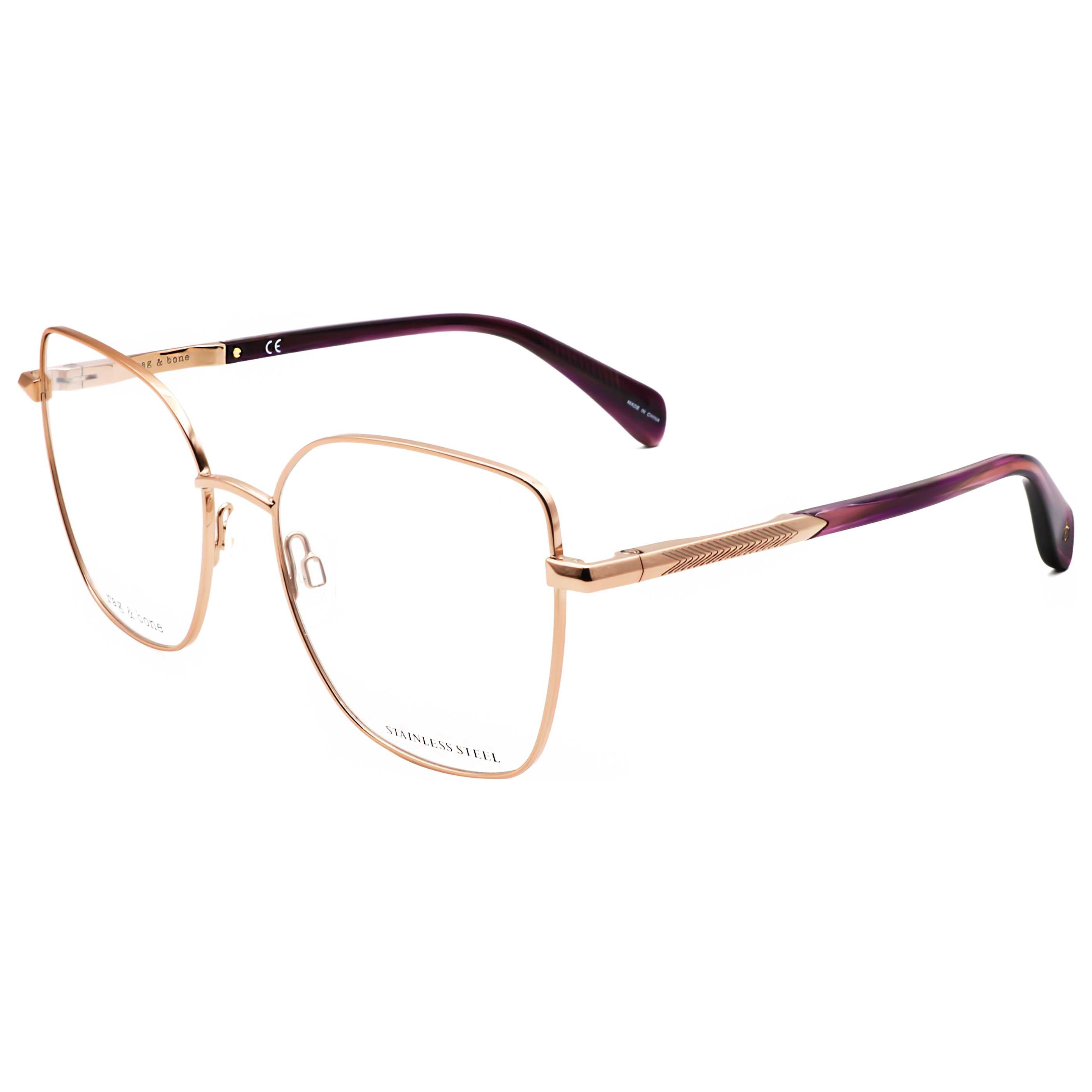 Preloved - Rag & Bone RNB3056GAU253 Eyeglasses — Rose gold by Preloved - Rag & Bone