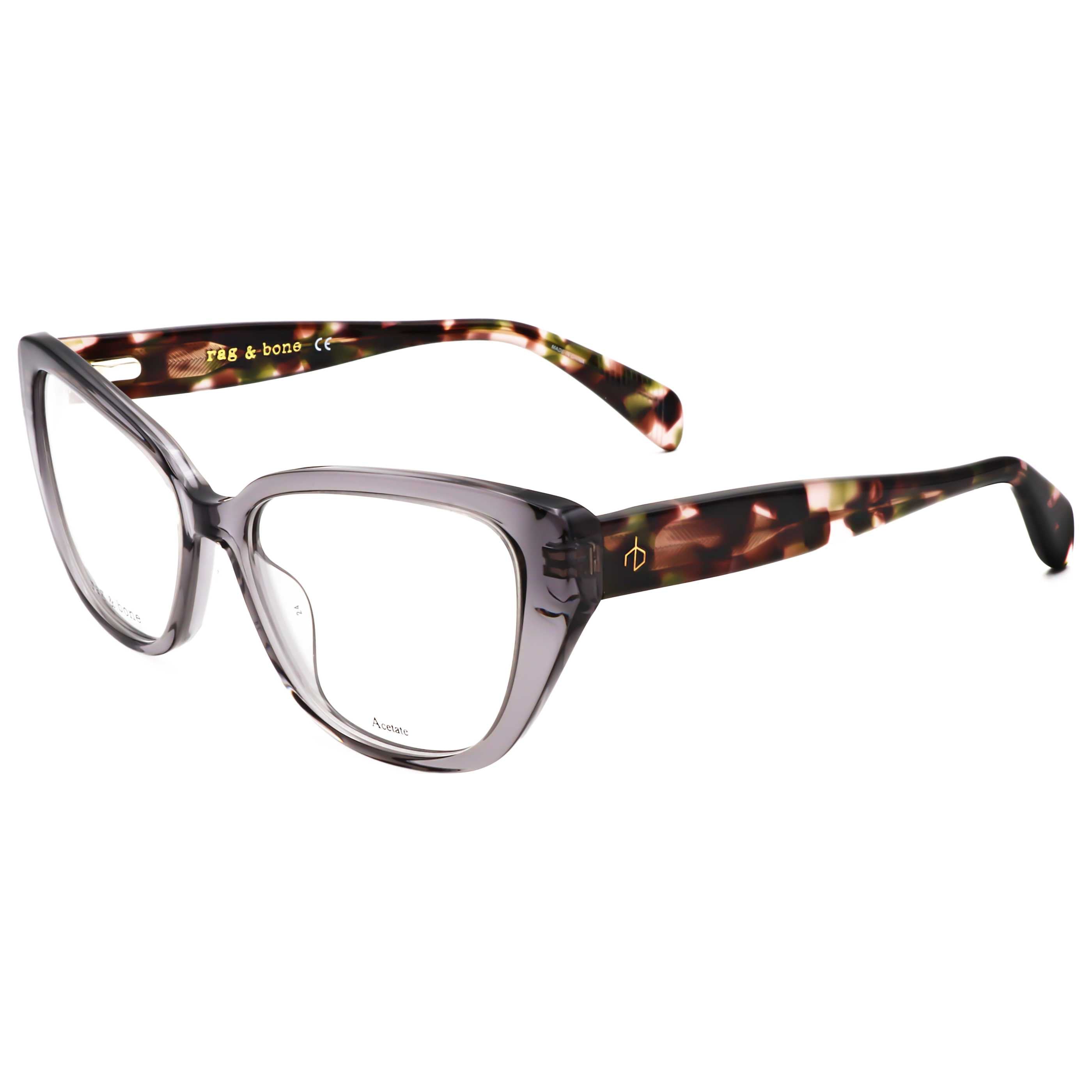 Preloved - Rag & Bone RNB3061KB754 Eyeglasses — Gray by Preloved - Rag & Bone