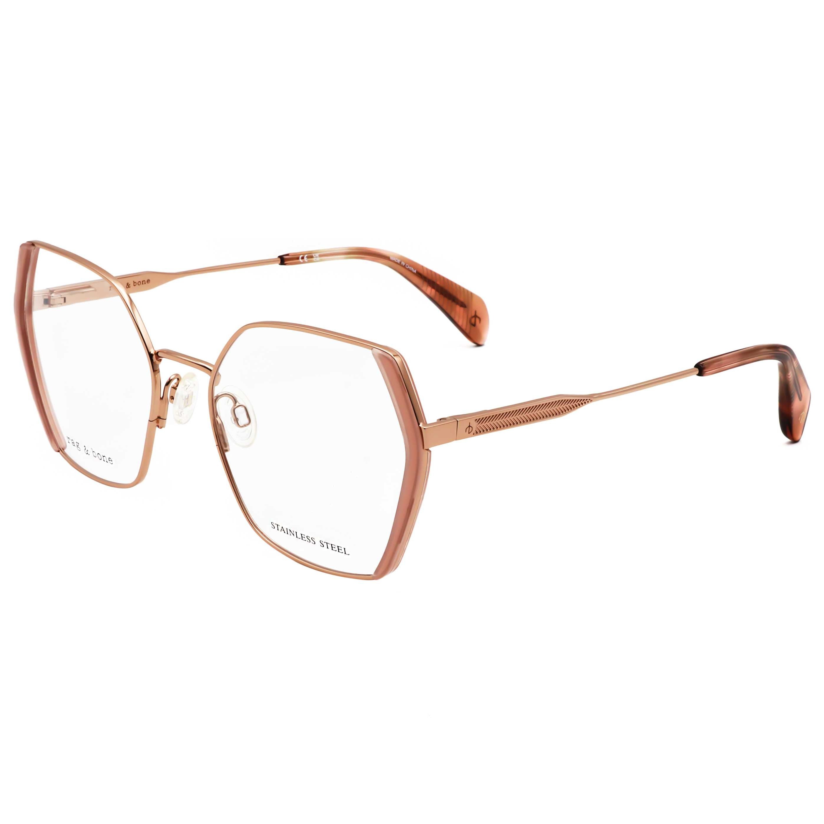 Preloved - Rag & Bone RNB3079GLRQ53 Eyeglasses — Rose gold by Preloved - Rag & Bone
